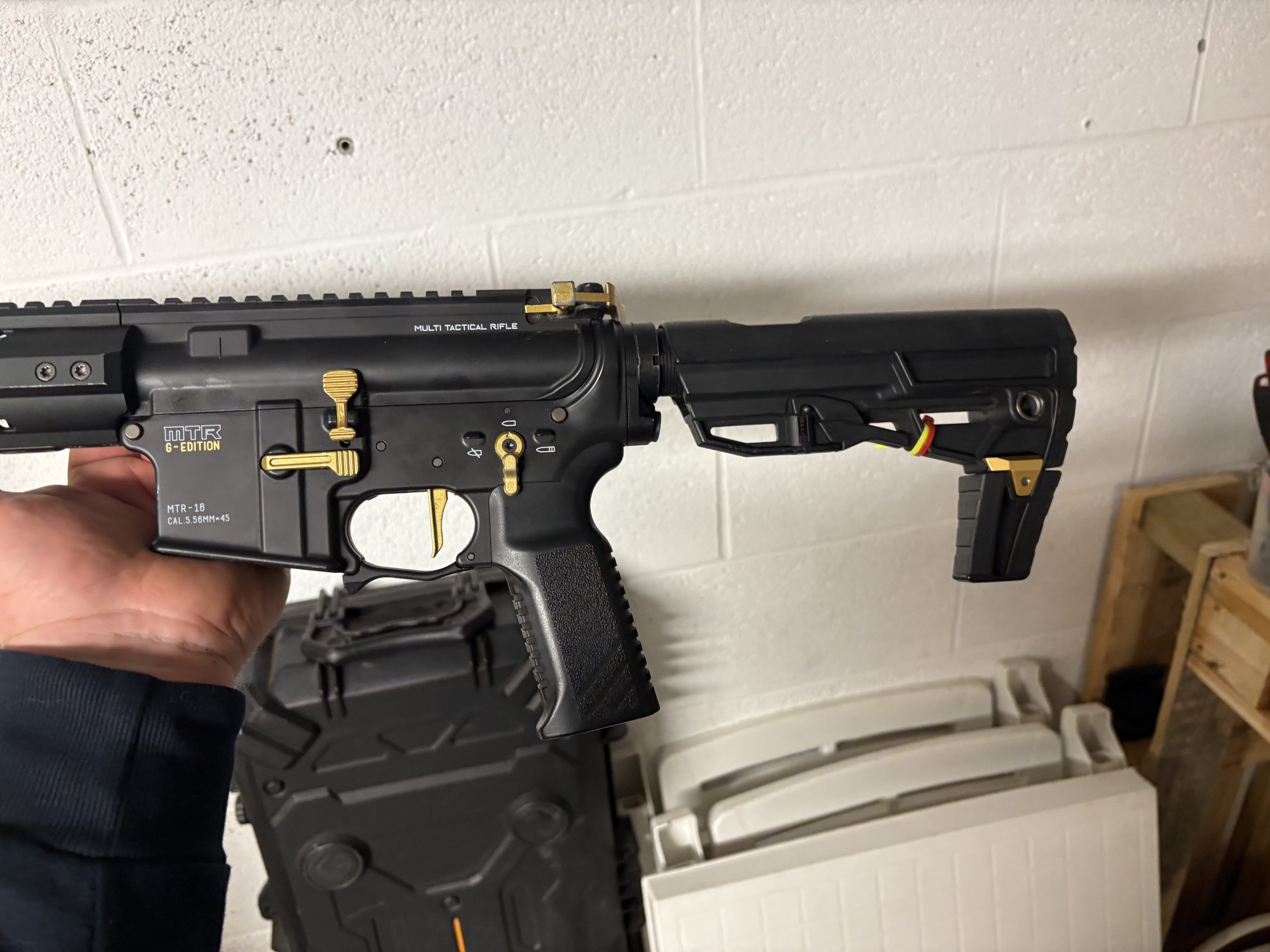 MTR16 GBBR Gold édition Tokyo marui