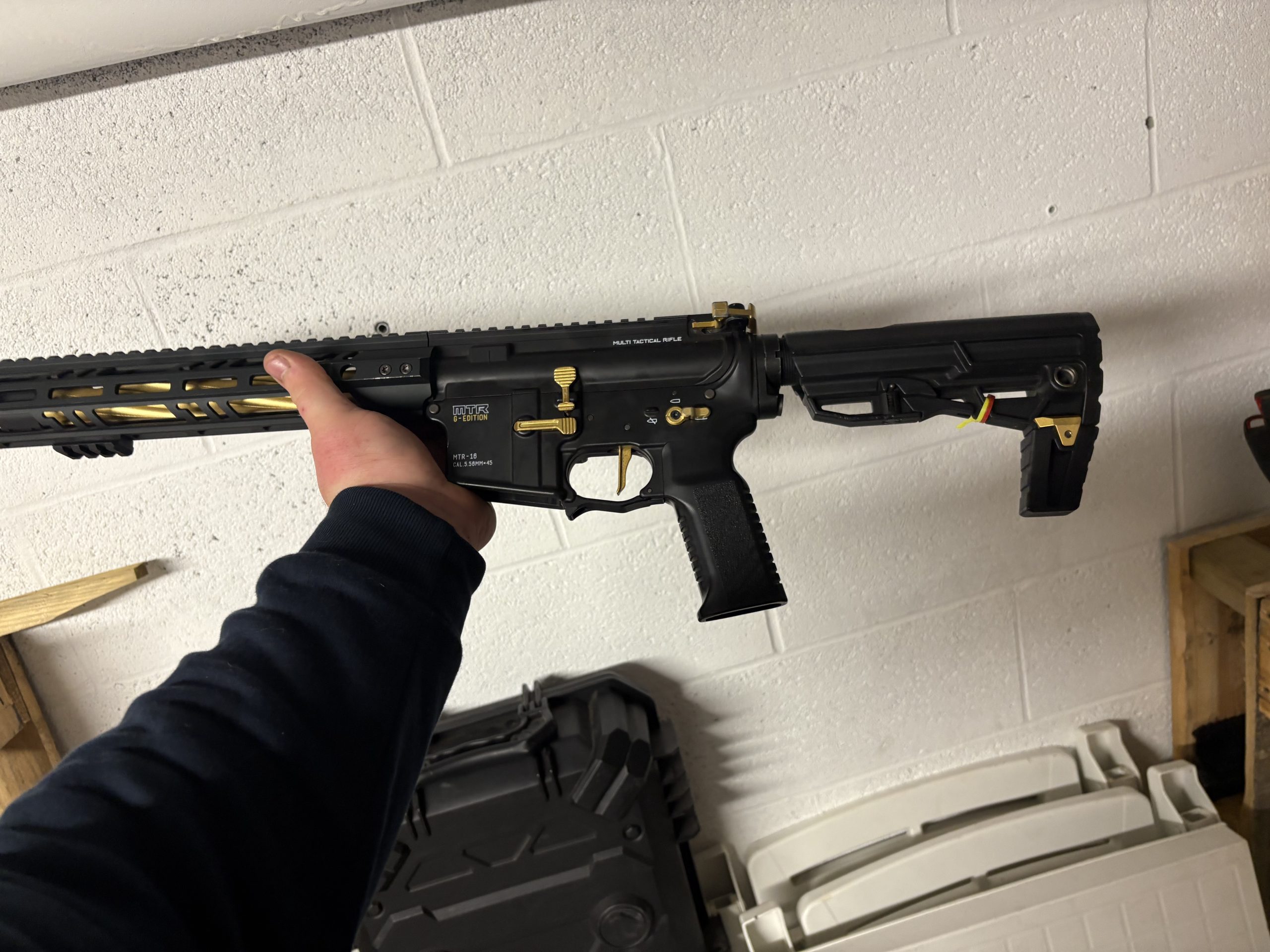 MTR16 GBBR Gold édition Tokyo marui