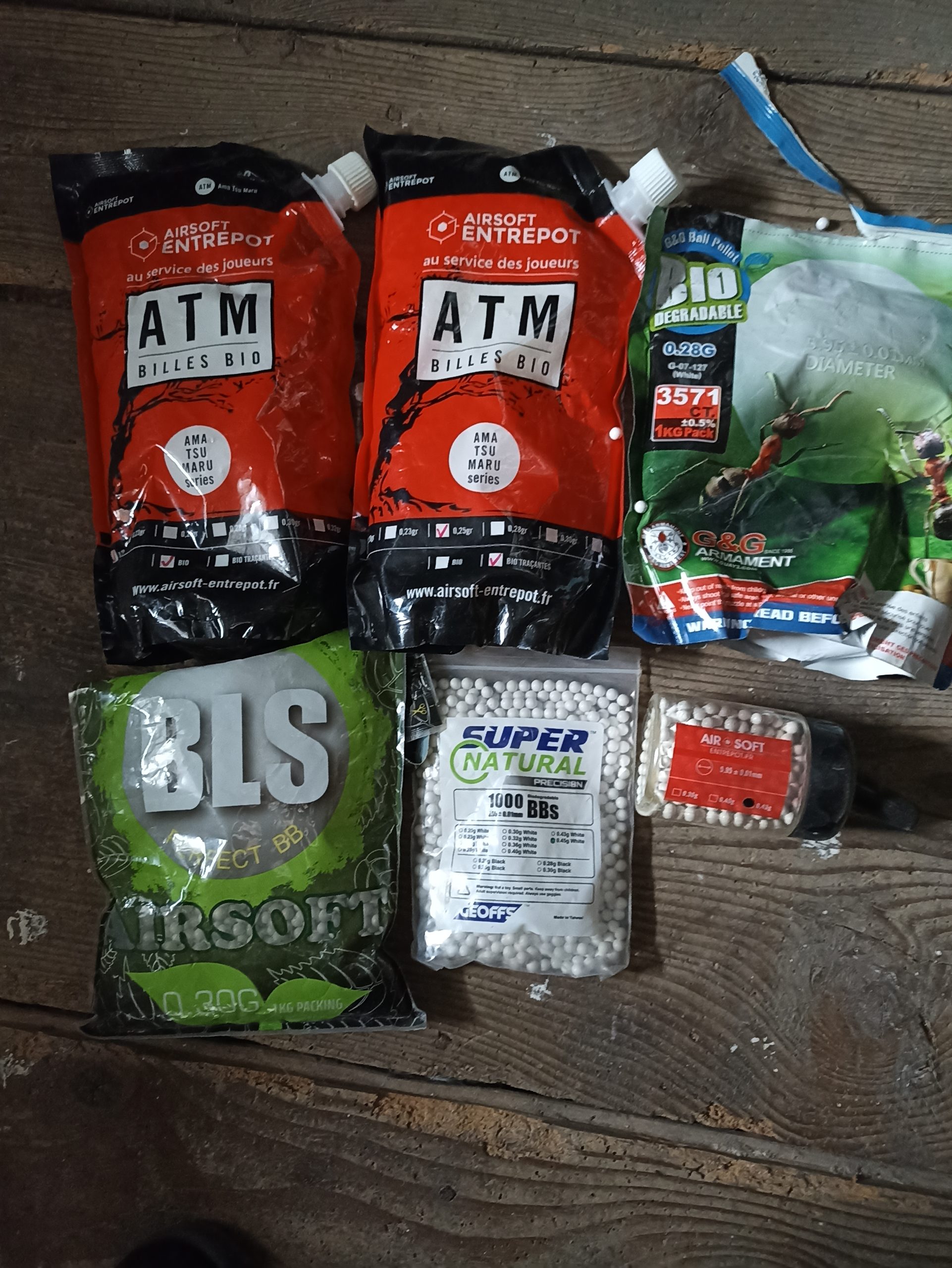 Lot de billes