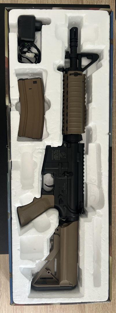 COLT CQB AEG BLACK 6MM (BAT+CHAR) 350BBS 1.2J /C3