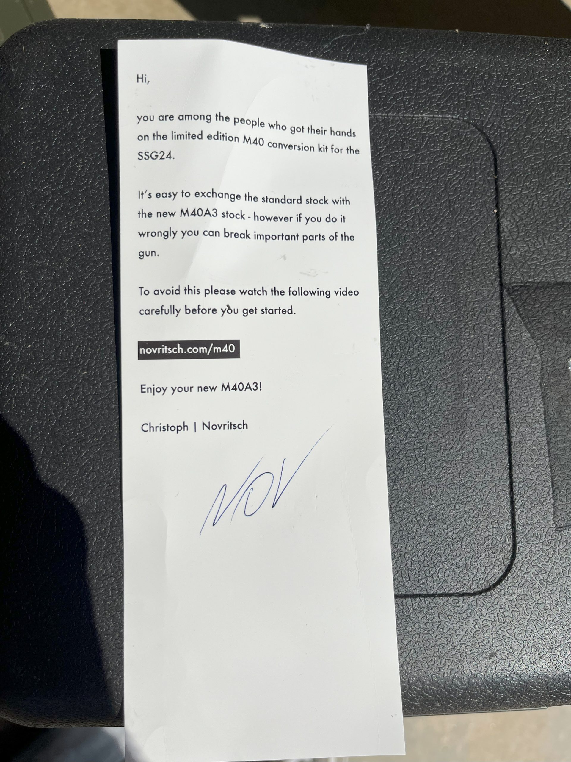 SSG-24 Ed. Limité M-40