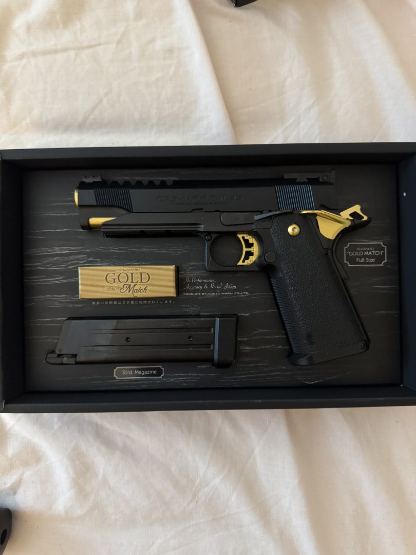 Hi capa Gold match Tokyo Marui Gbb