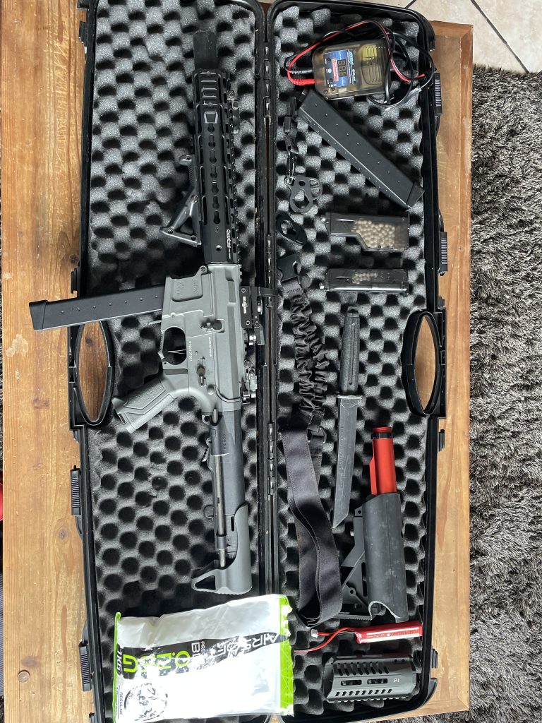 Pack Airsoft Complet – Réplique ARP9 Full Upgrade + Accessoires