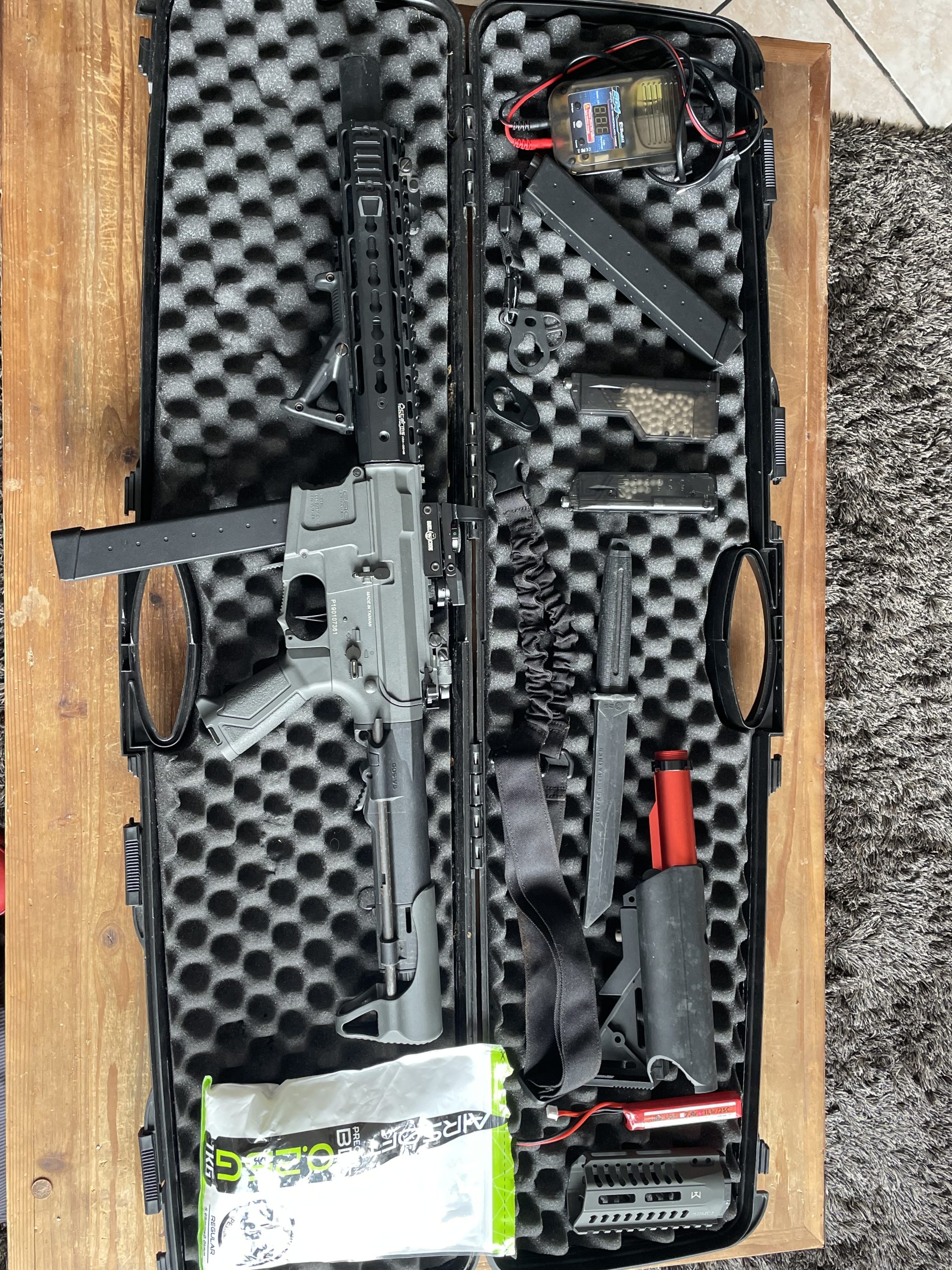 Pack Airsoft Complet – Réplique ARP9 Full Upgrade + Accessoires