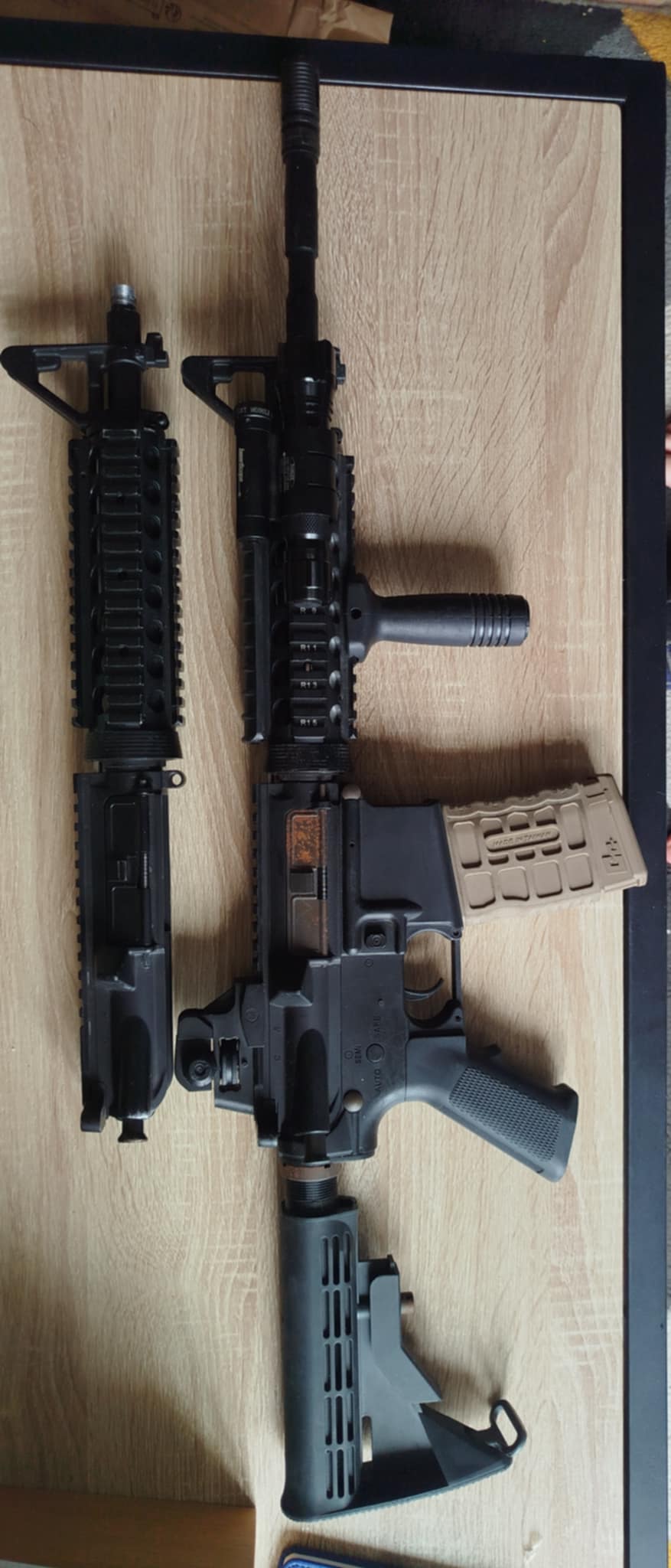 COLT M4A1 aeg polymère métal+corps supplémentaire métal
