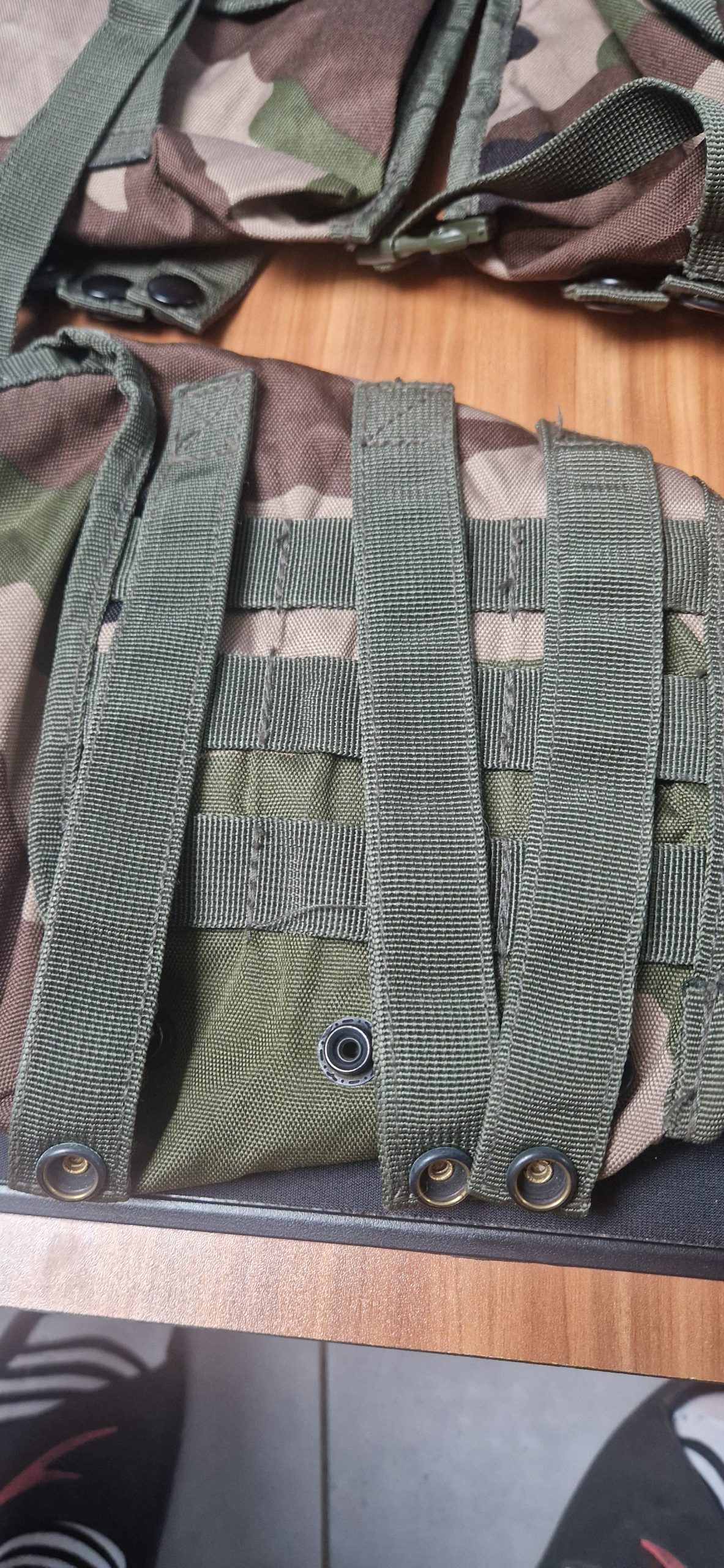 3 poche système molle