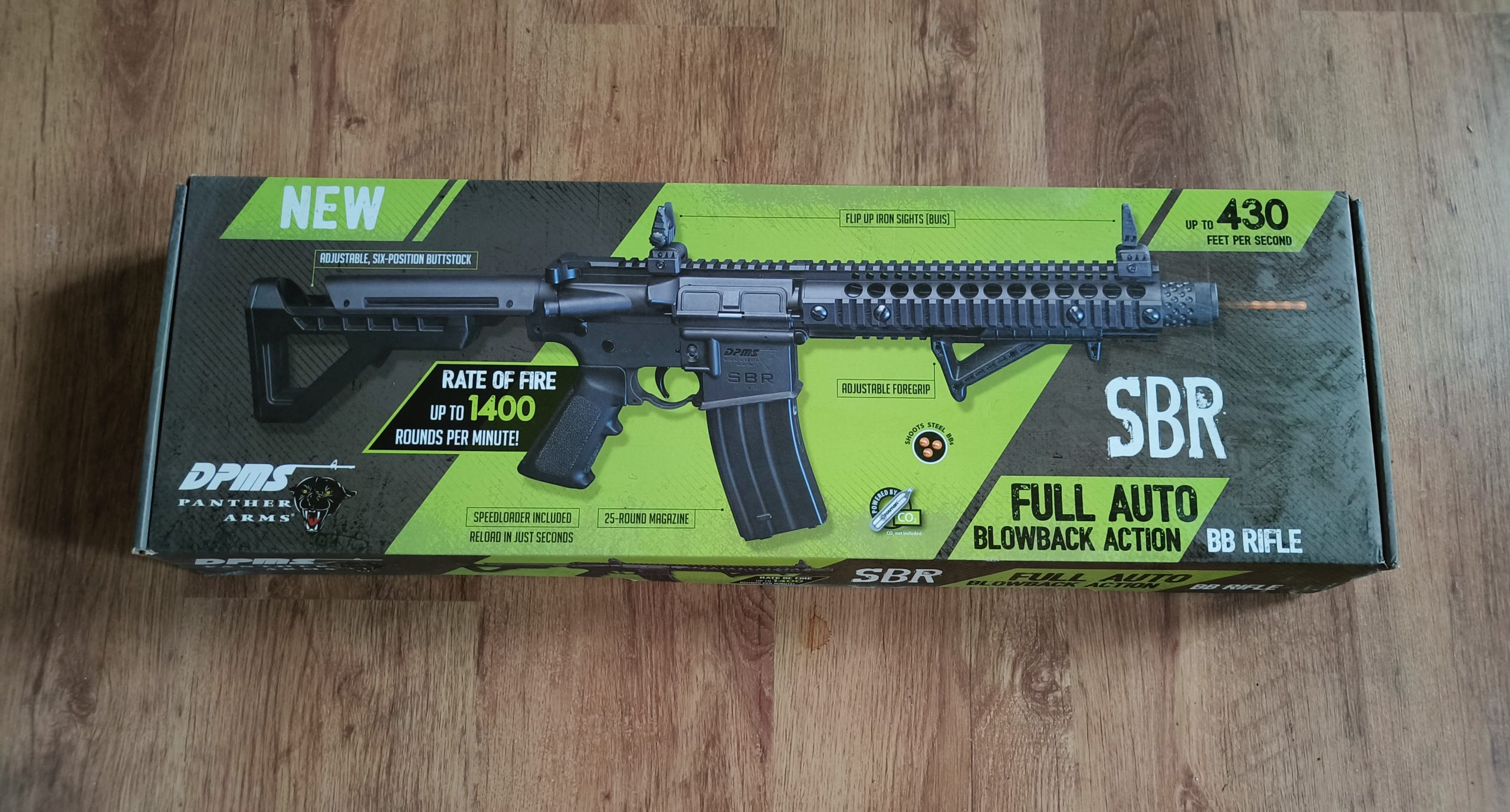 SBR FULLAUTO Blowback action