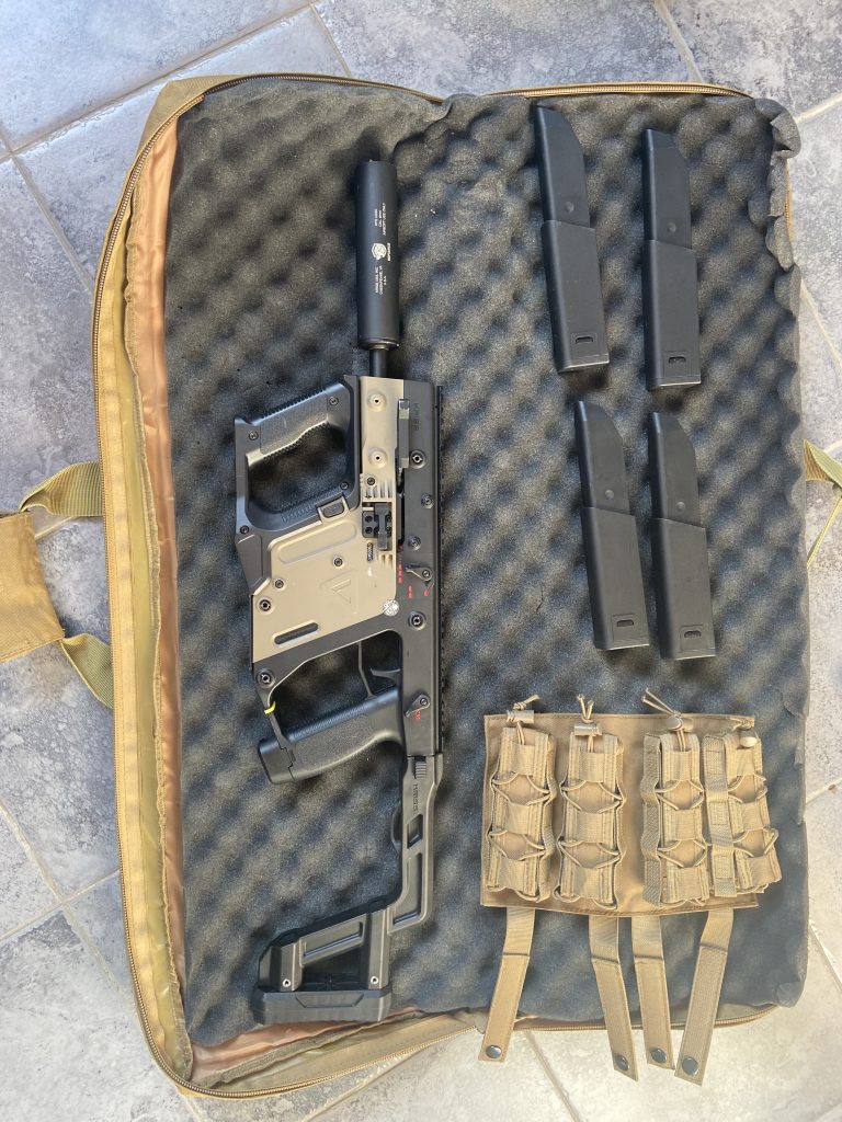 KRISS VECTOR AEG Coyote et noir