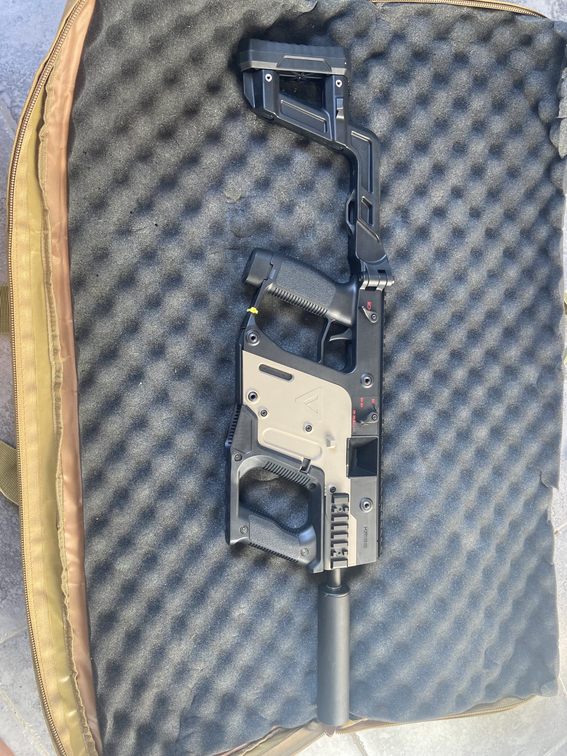 KRISS VECTOR AEG Coyote et noir