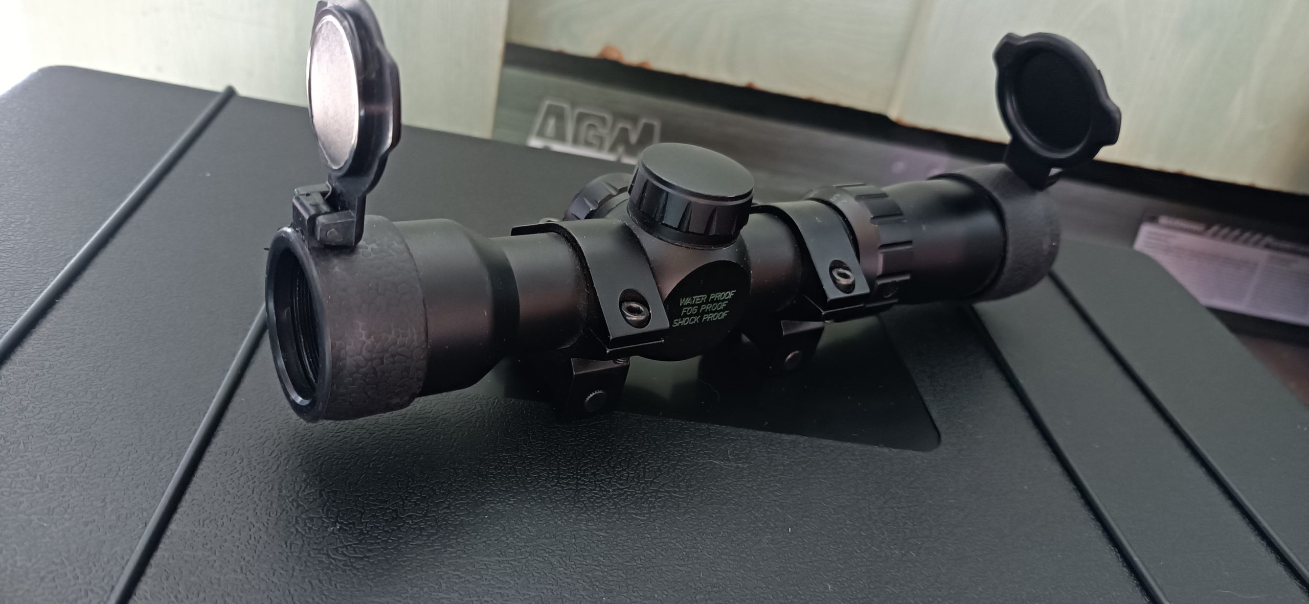 Lunette de tir & cache lunettes