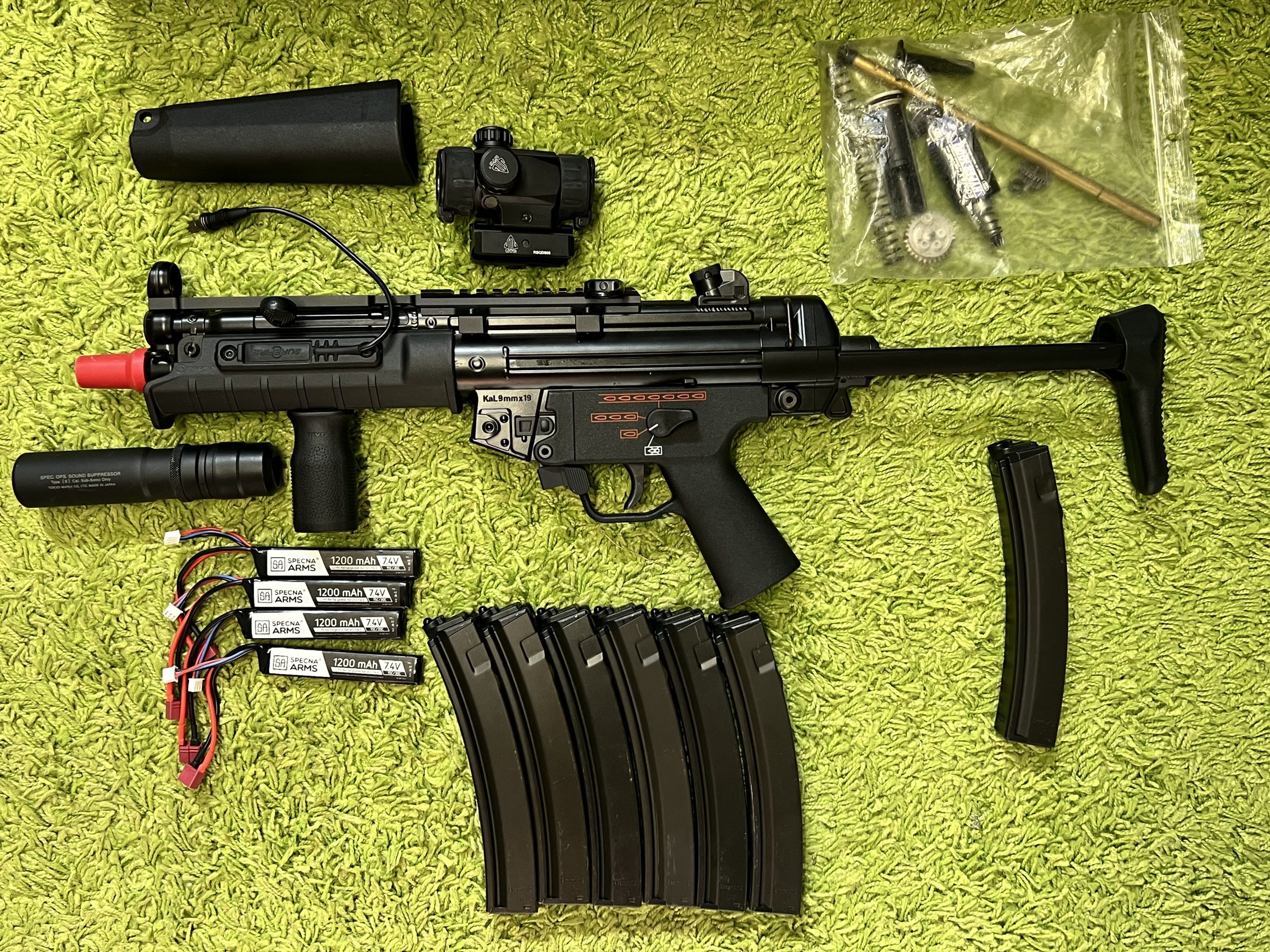 MP5 A5 NGRS TOKYO MARUI / full upgrade