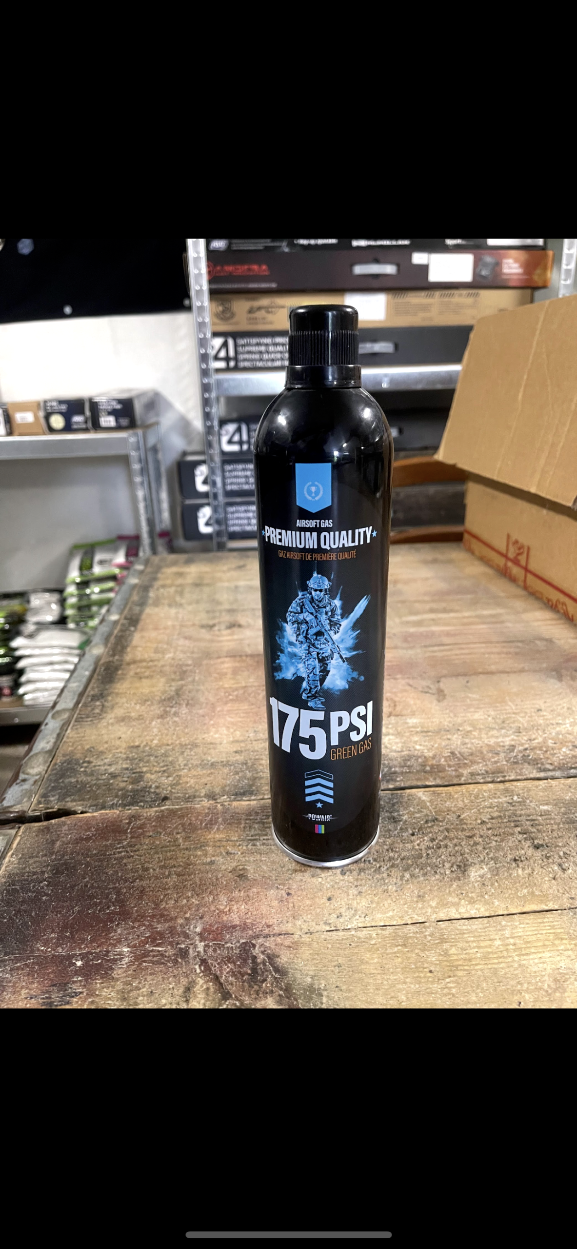 Bombe GAZ Powair 175 PSI 500 ML ✨