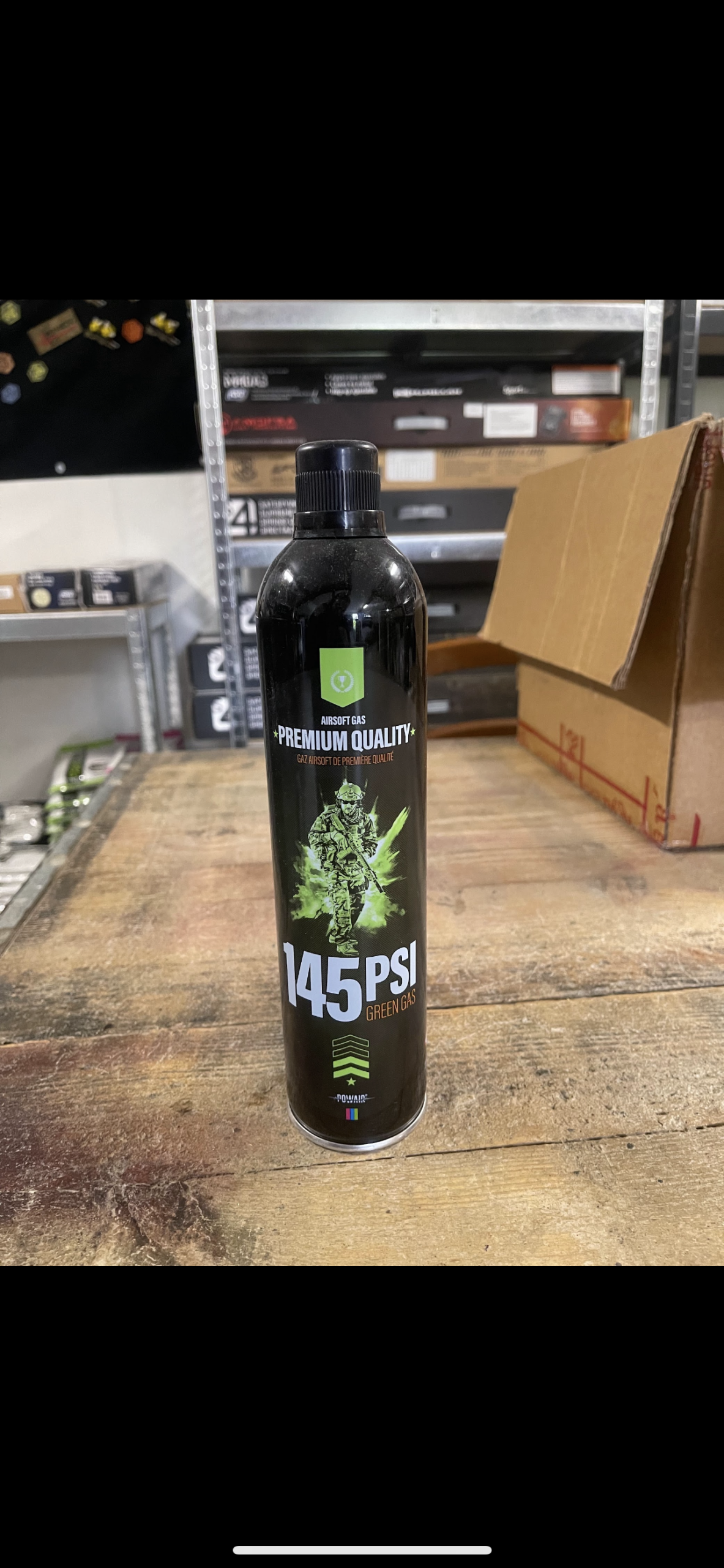 Bombe Gaz 145 PSI POWAIR 500 ML 🌬️