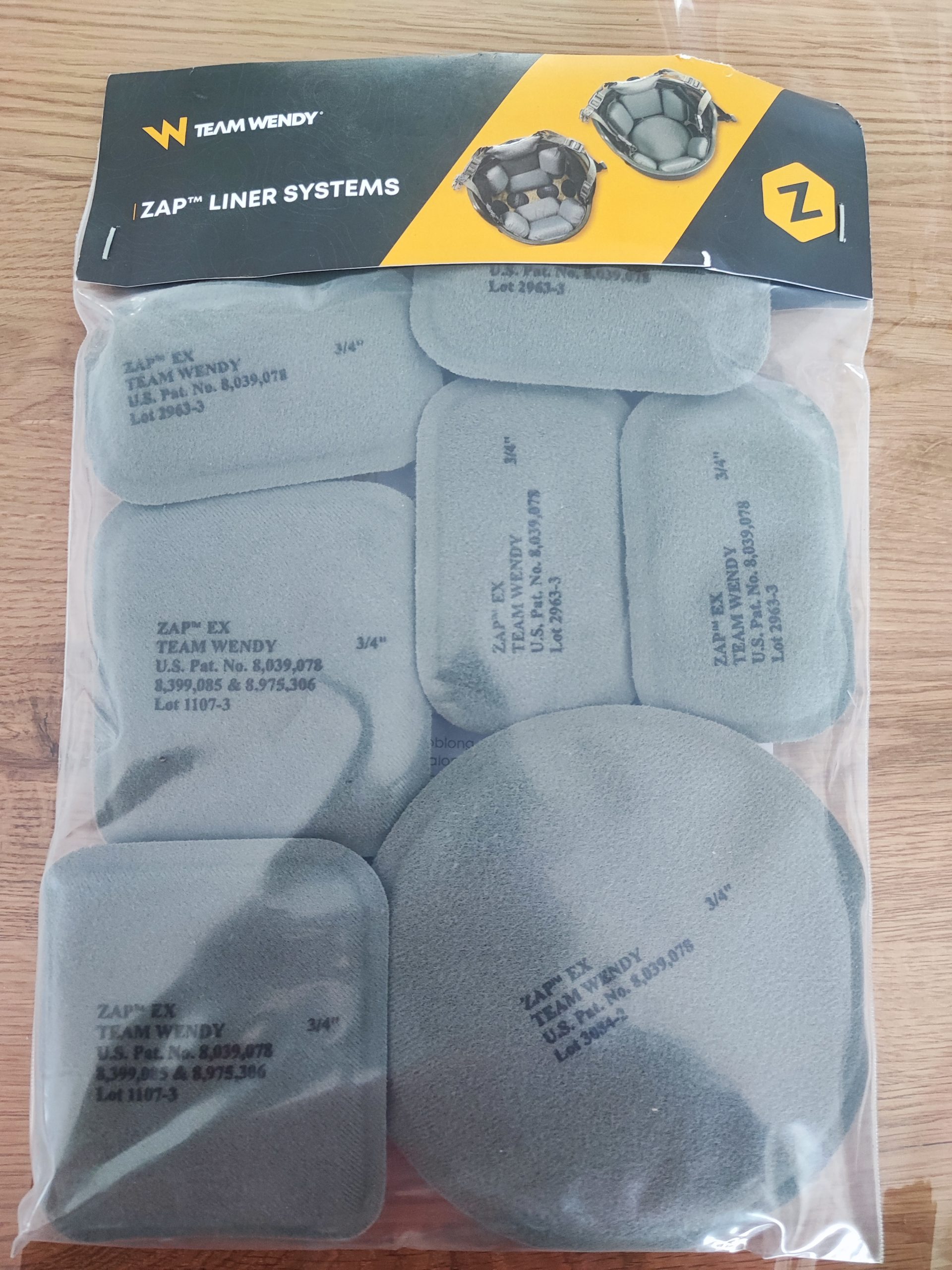 Pad protection casque balistique