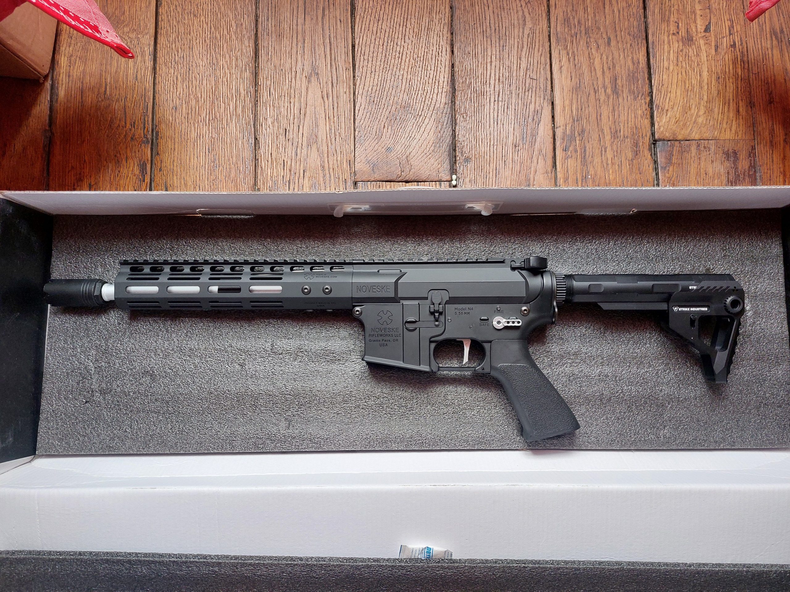 M4 Noveske x Strike Industries custom par RTP