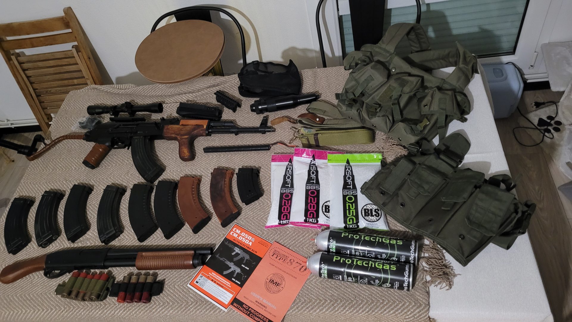 Pack Ak cyma custom + Pompe + Equipement