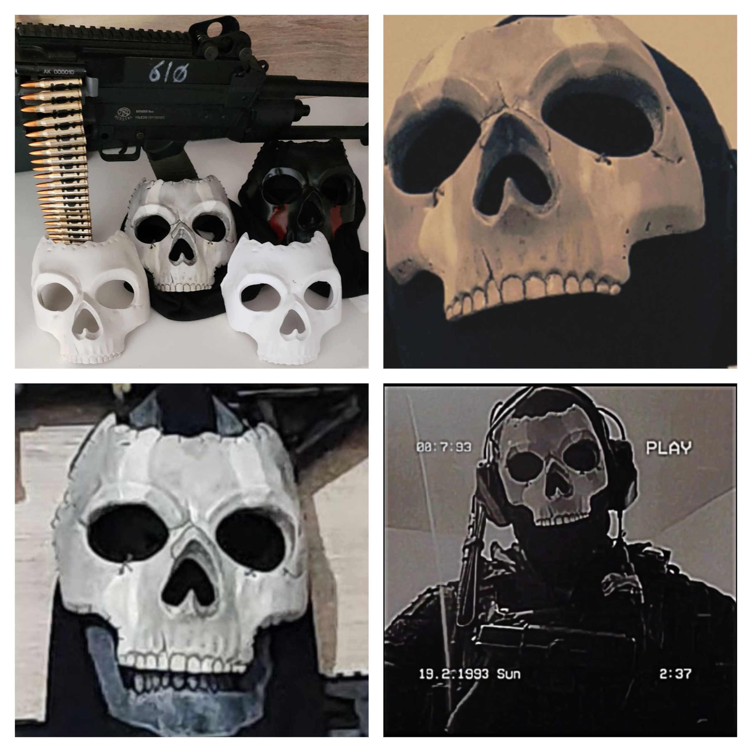 Masque Ghost V1 Cod MW 2019