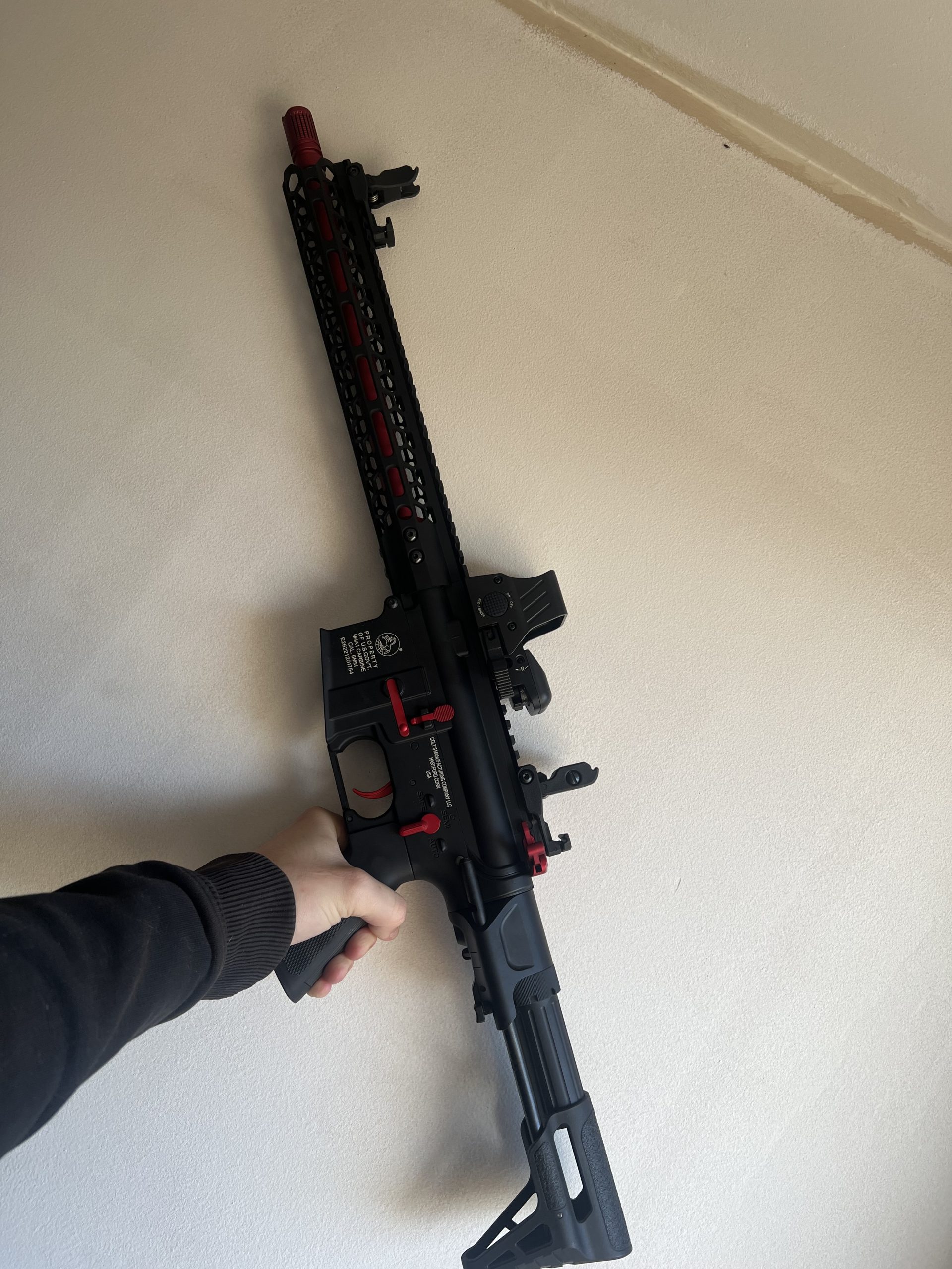 COLT M4 PDW MINE ROUGE CYBERGUN