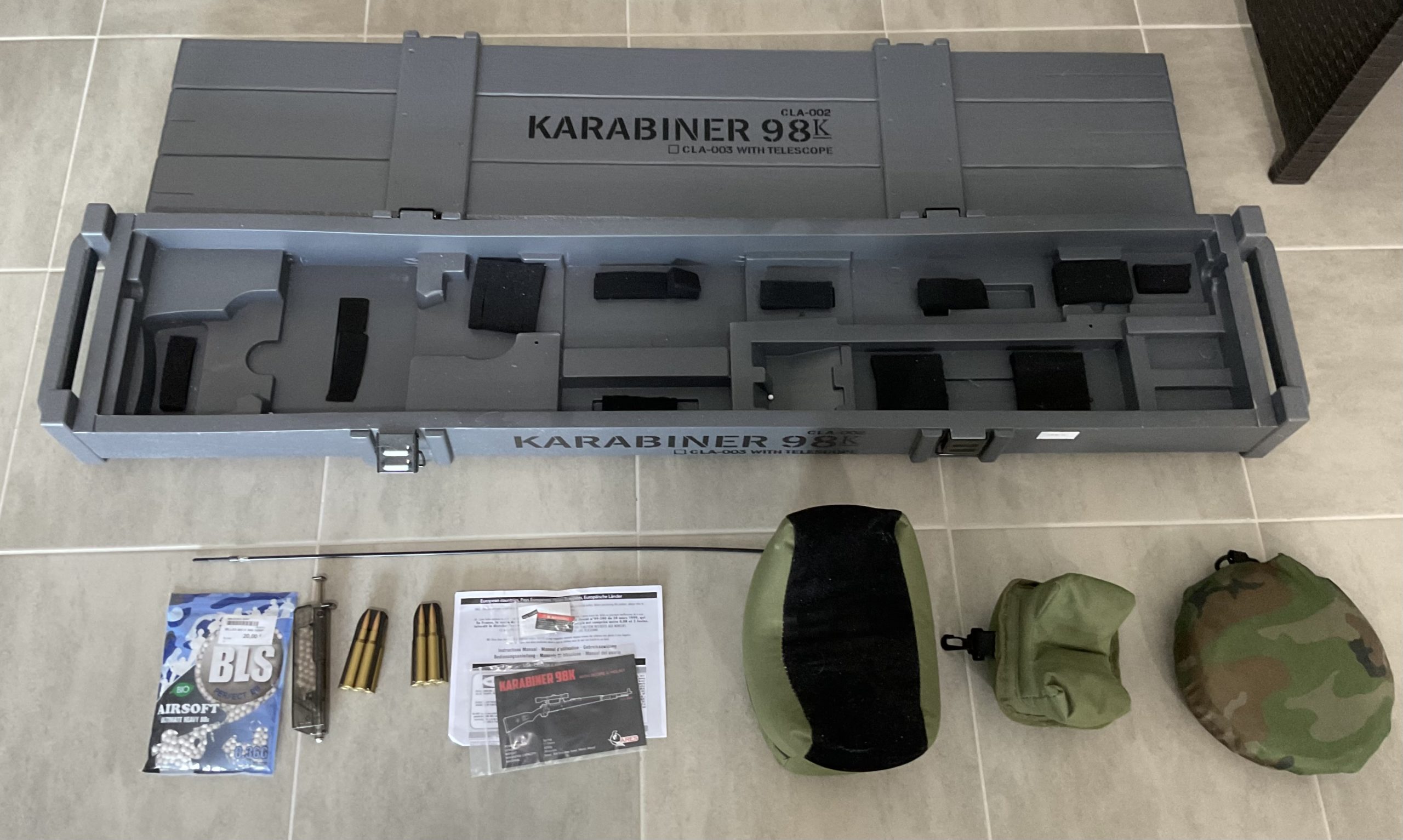 Ares mauser kar98 avec lunette Ares zf39 (CLA-003)