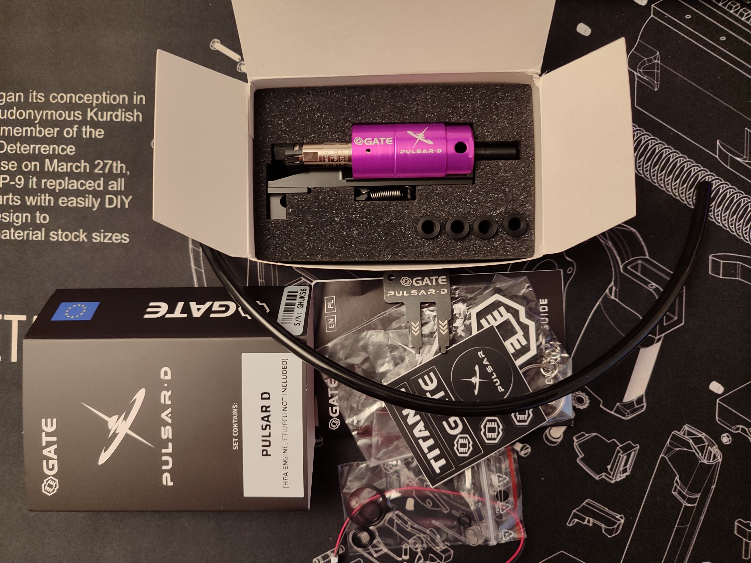 GATE Pulsar D (première version) – Moteur uniquement – Moteur HPA