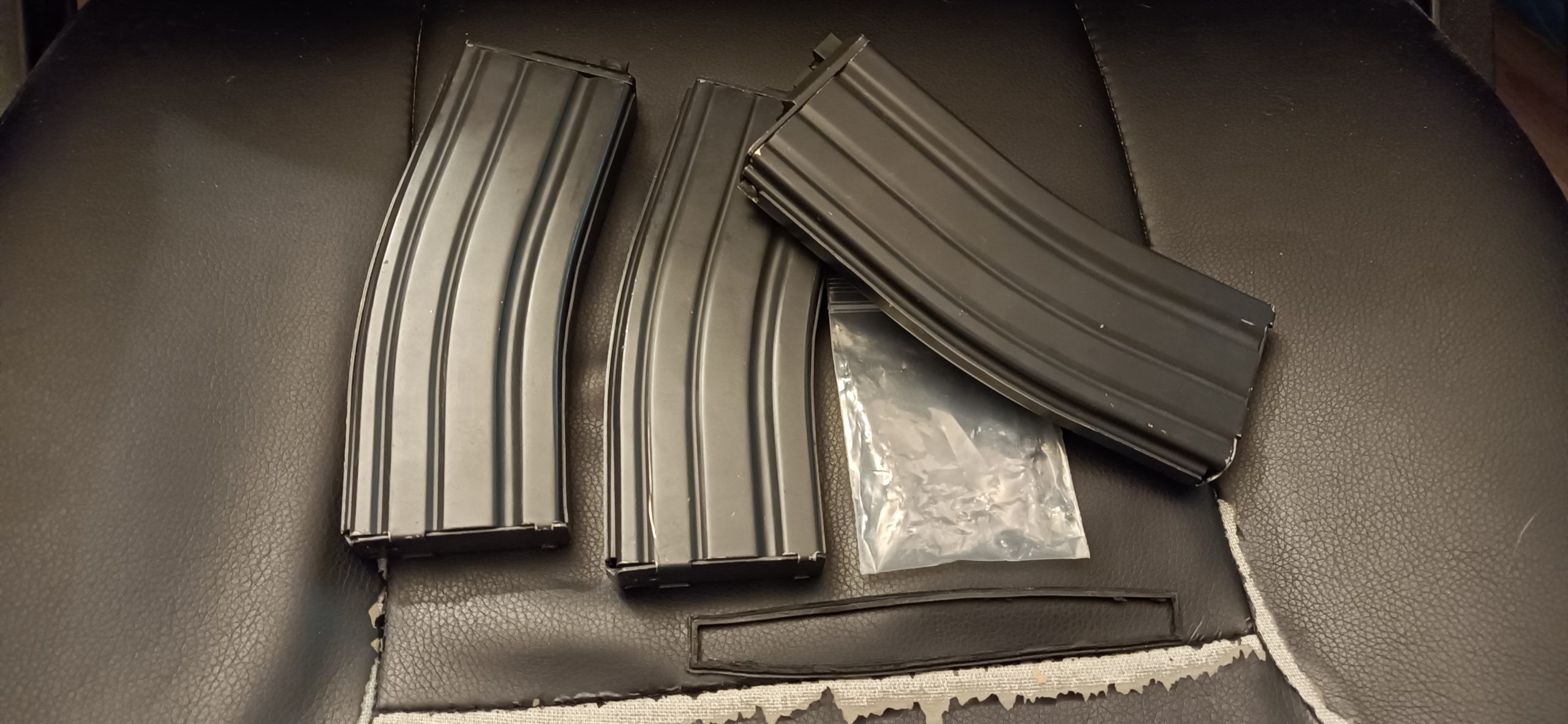 3x Chargeur M4 Gaz [GBBR] We-Tech