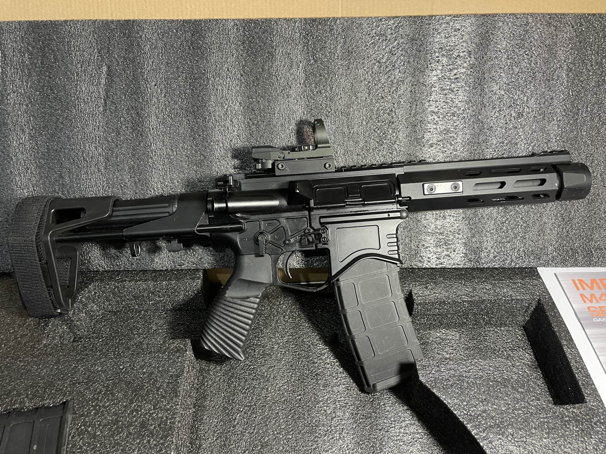 MC6592M Pro Series 6.5" Golden Eagle GBBR