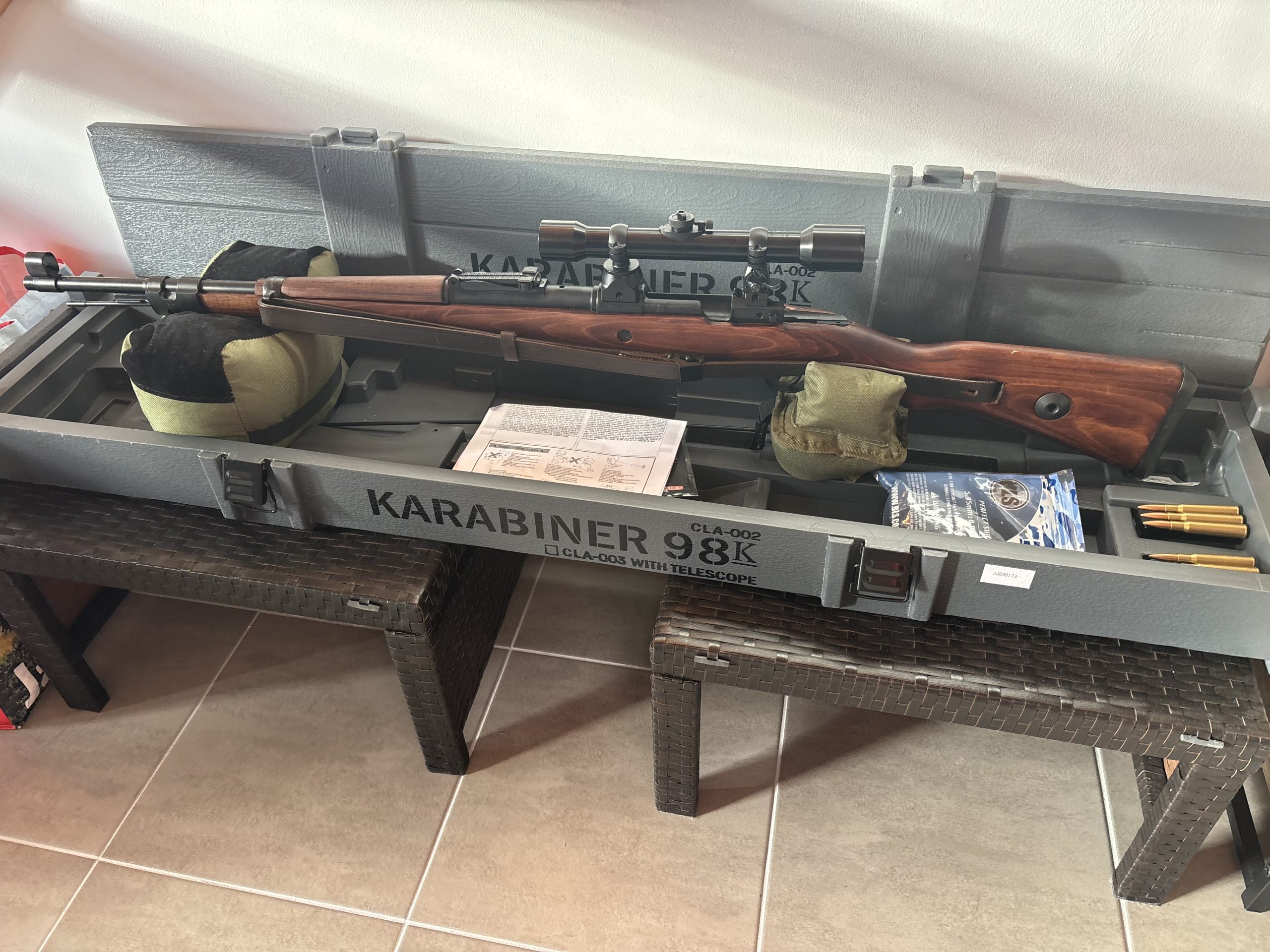 Ares mauser kar98 avec lunette Ares zf39 (CLA-003)