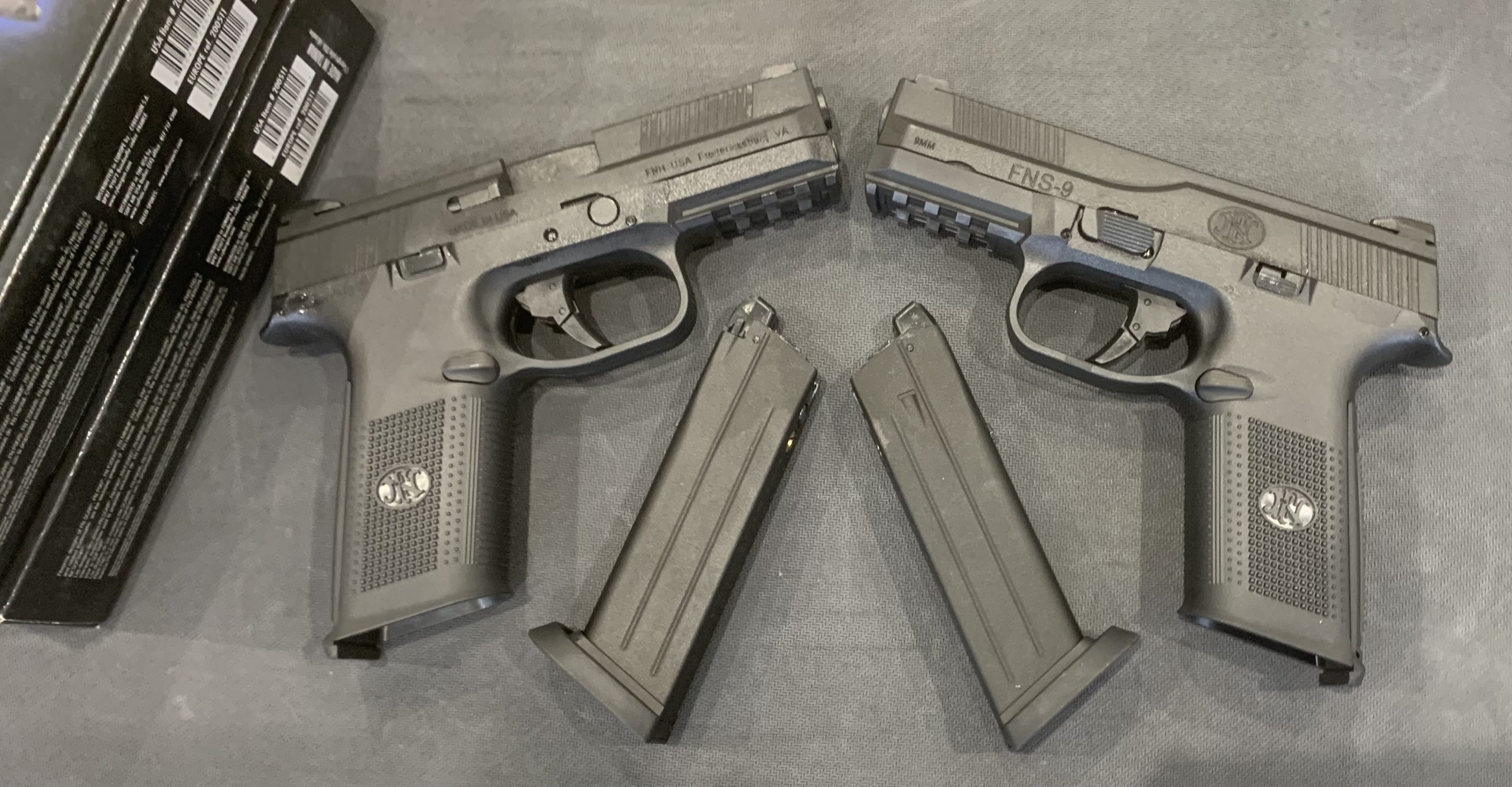 Pack x2 VFC FNS-9 Noir GBB gaz Blowback