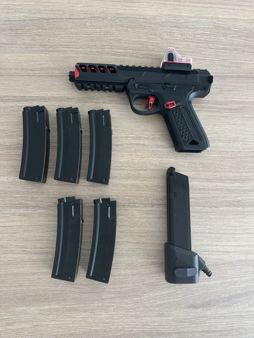Aap01 full custom + adaptateur mp5 HPA