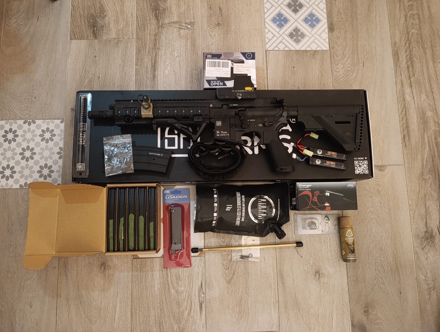 Specna arms SA-H12 one avec accessoires