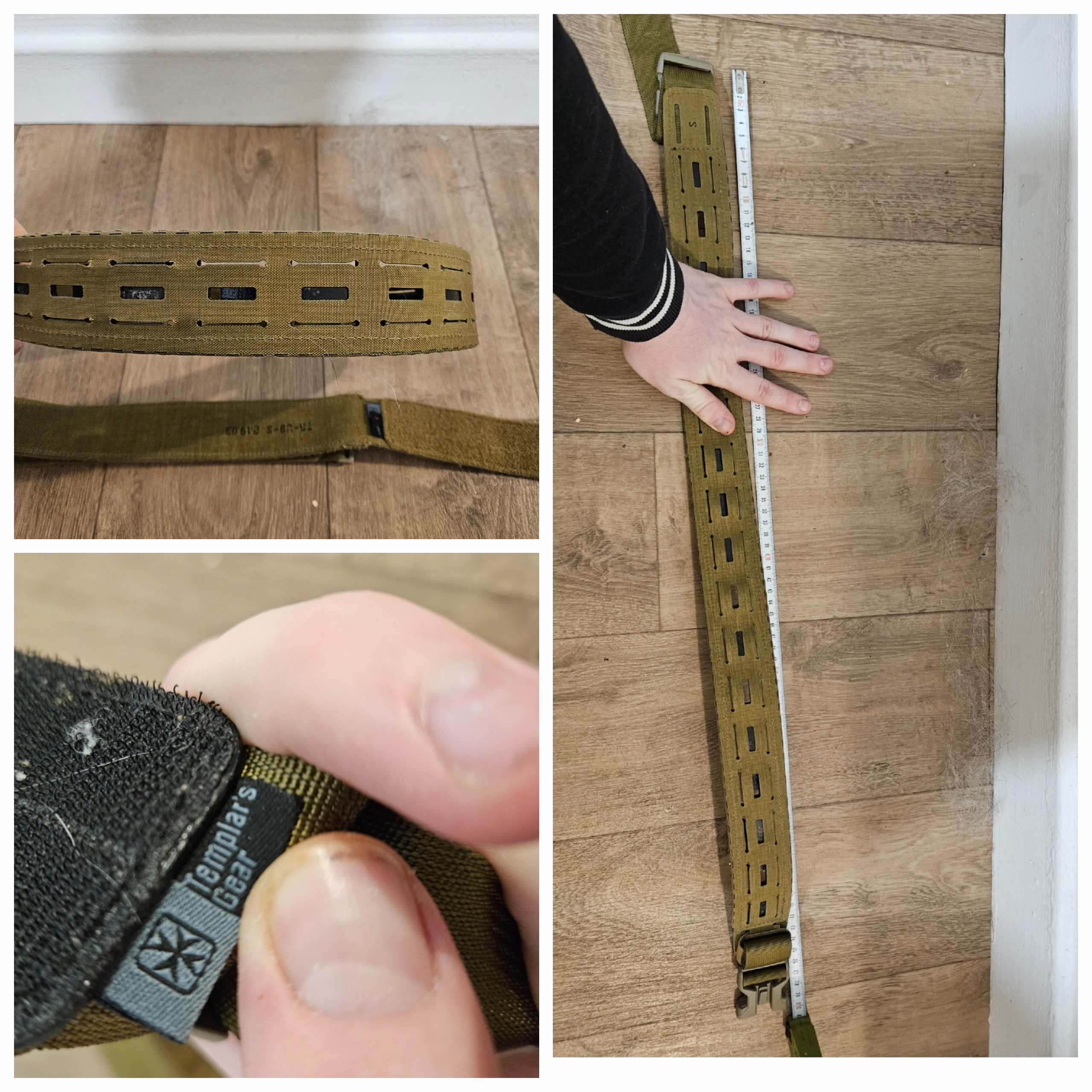 Ceinturon Templar Gear neuf (80cm) taille S