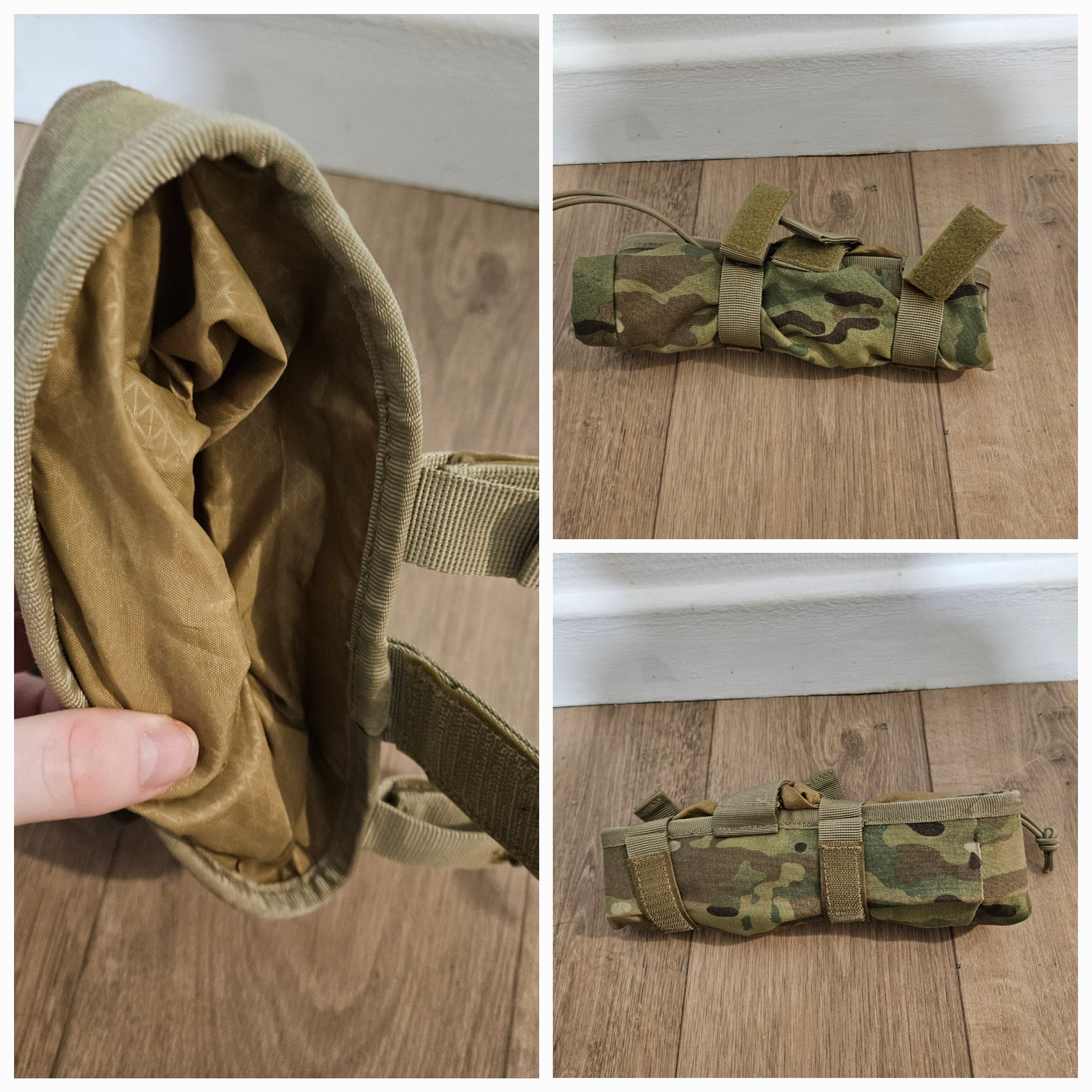 Dump Pouch Multicam semi rigide