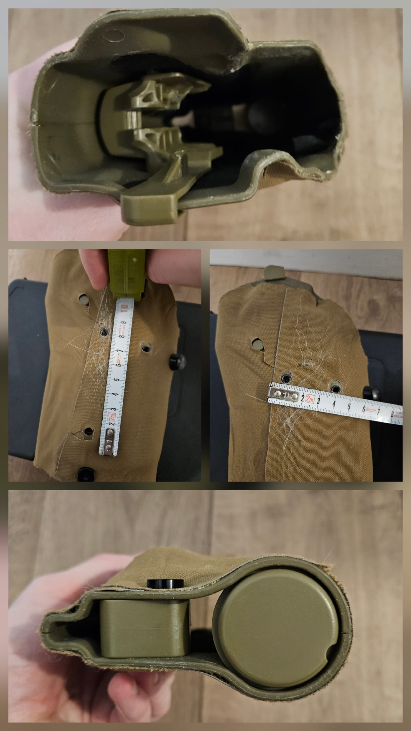 Holster Sig P320 + Lampe