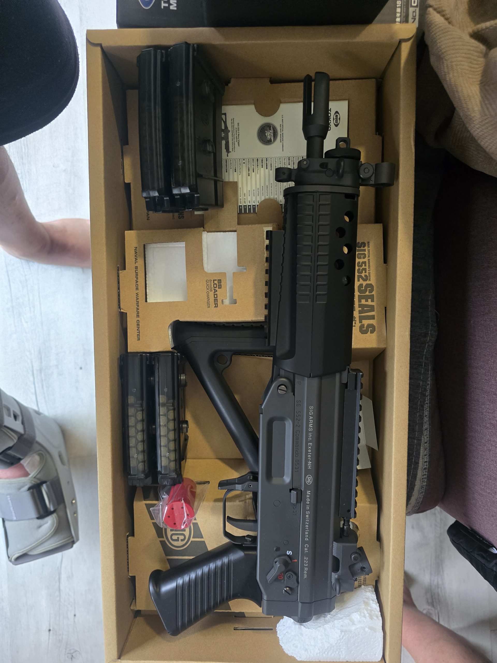Sig552 seals Tokyo Marui