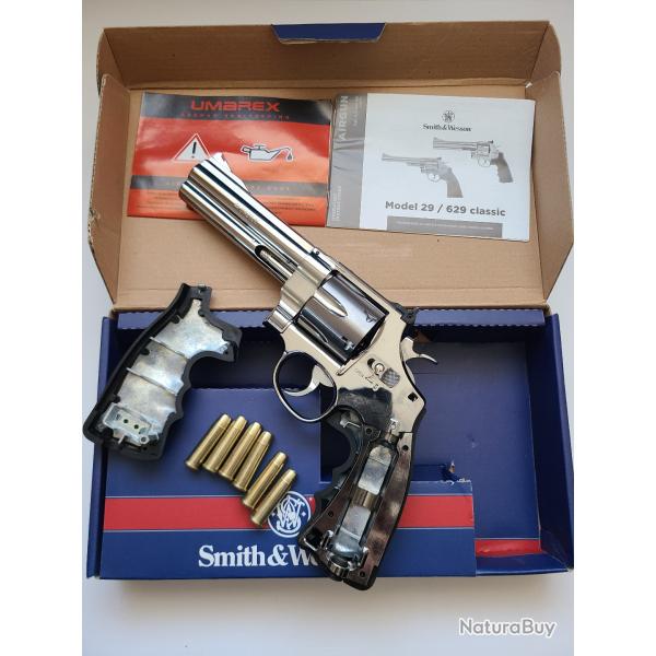 Revolver UMAREX Smith&Wesson 629 Classic 5" stainless steel CO2 Cal. 4,5mm steel BB (.177) 3J