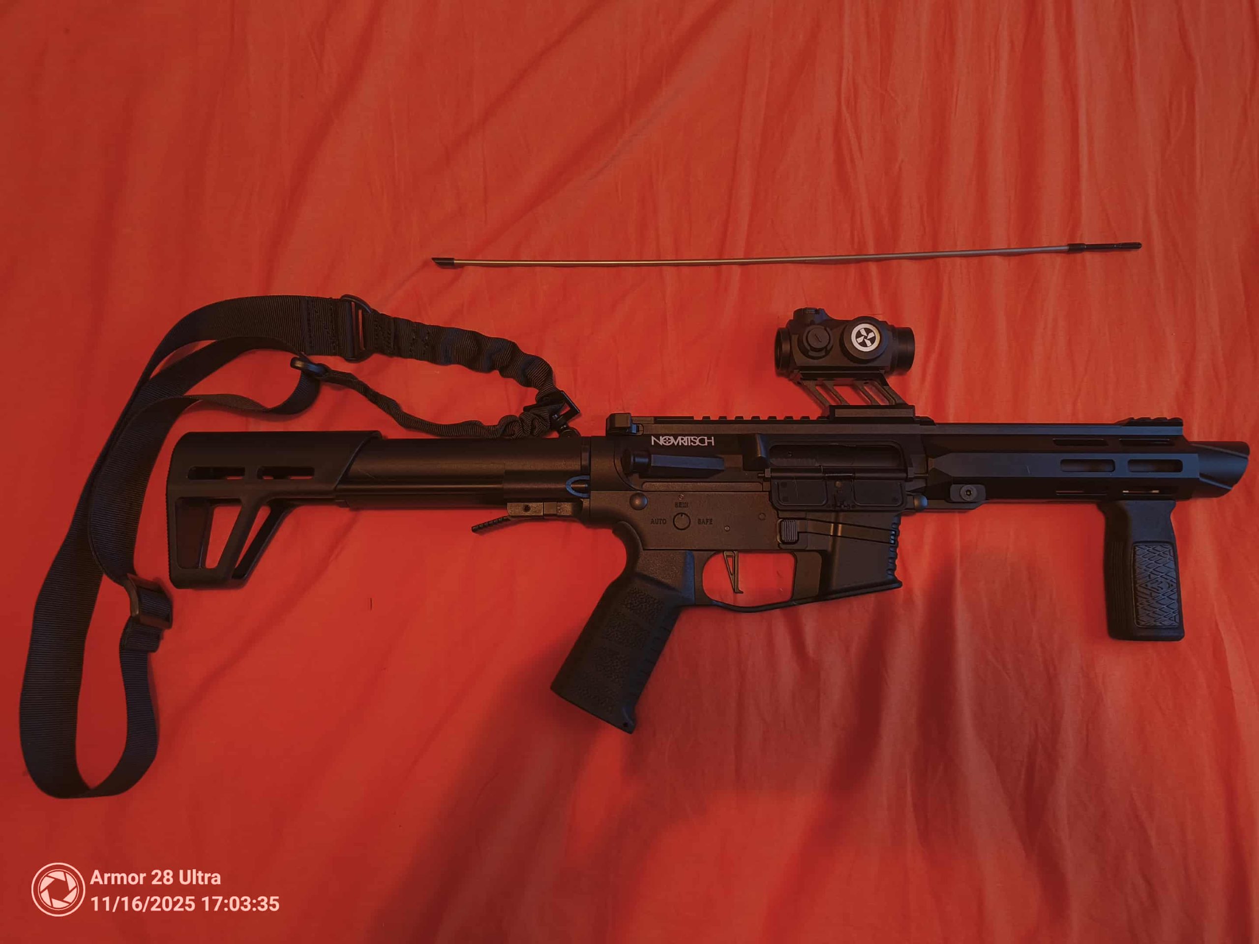 Novritsch SSR9 DSG et accessoires