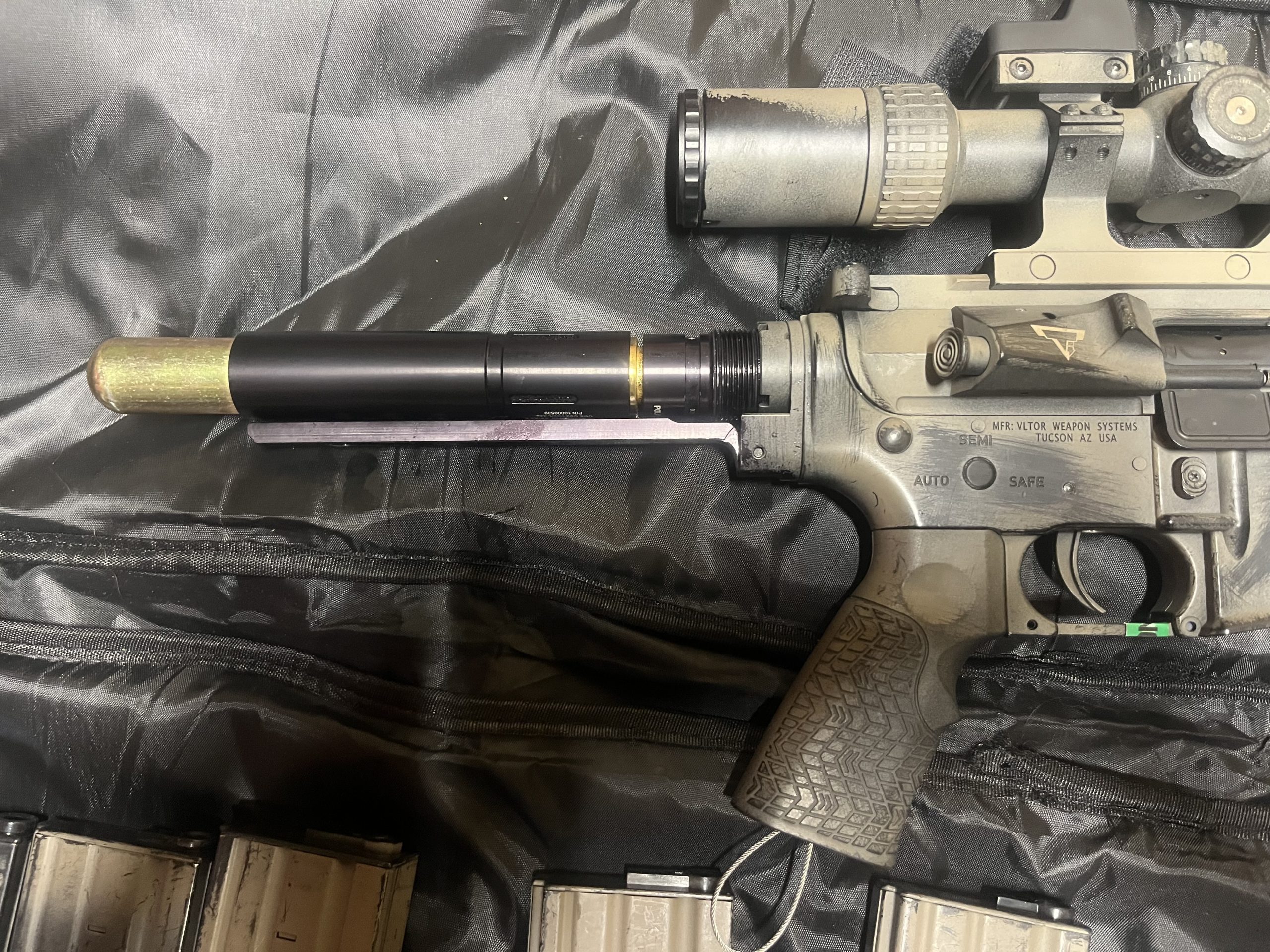 AR15 avec UGS 33gr CO2