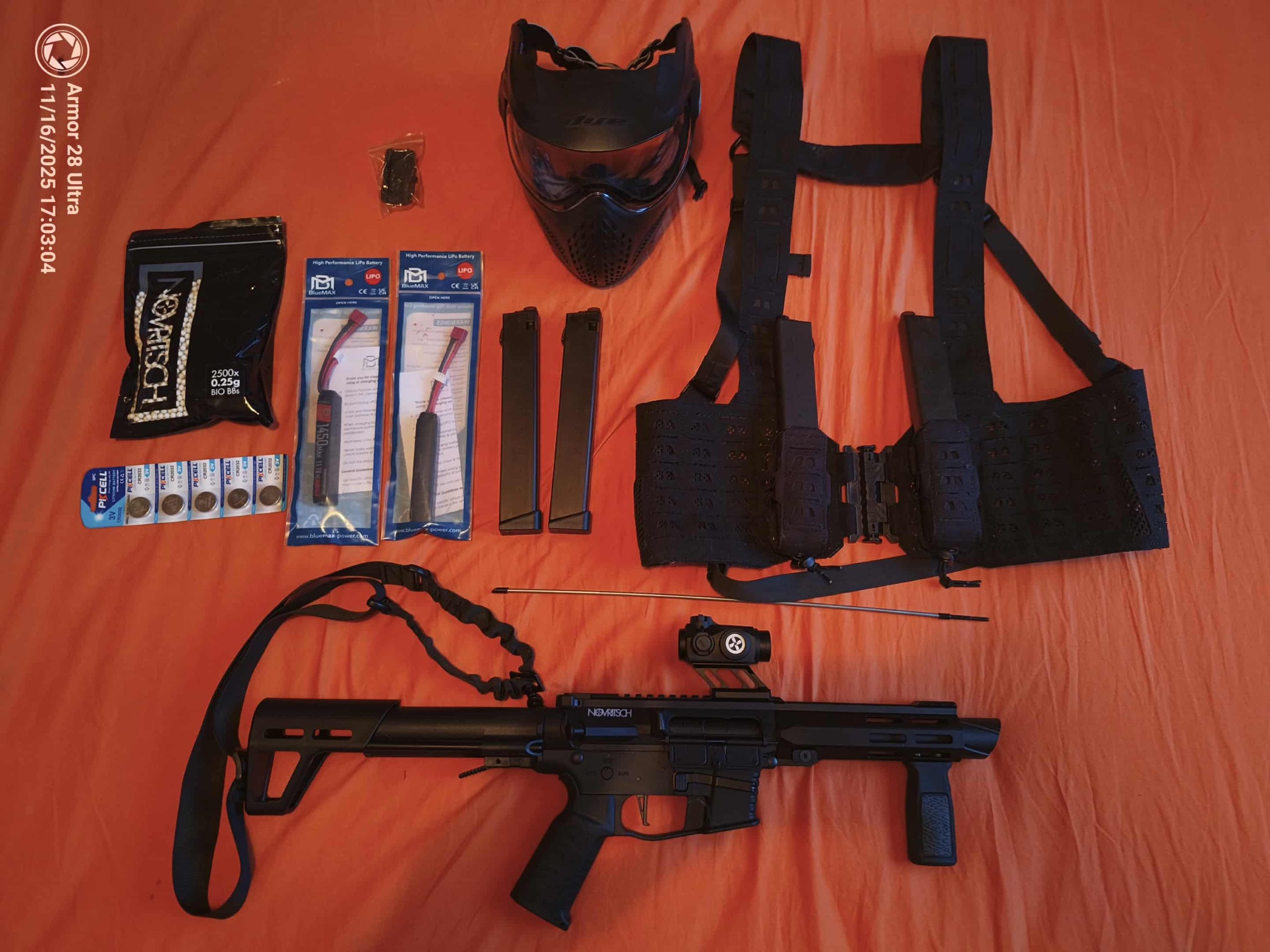 Novritsch SSR9 DSG et accessoires