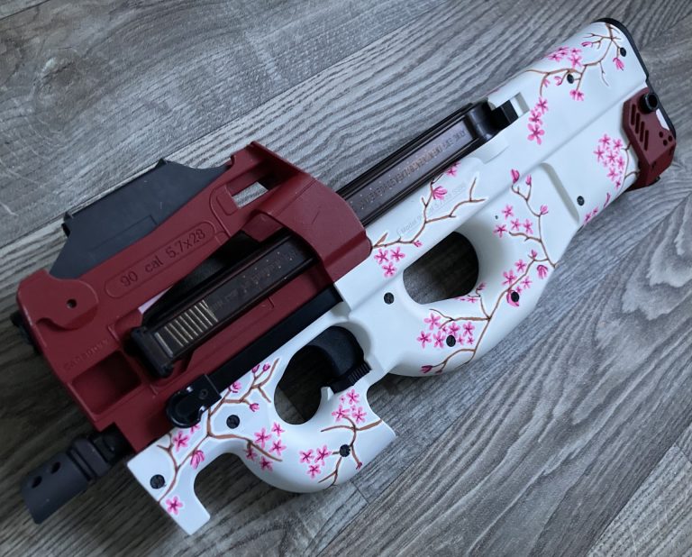 FNH P90 "Cherry Blossom" 2/3