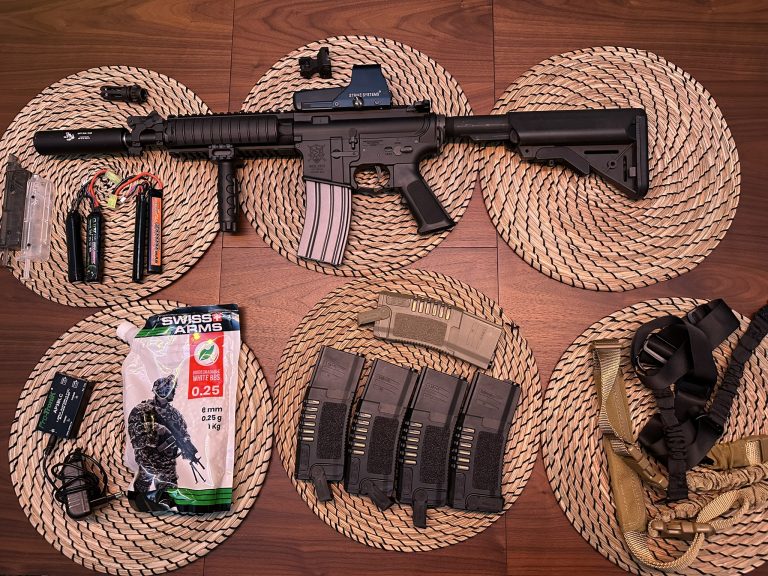 M4 VFC Full Metal AEG + accessoires