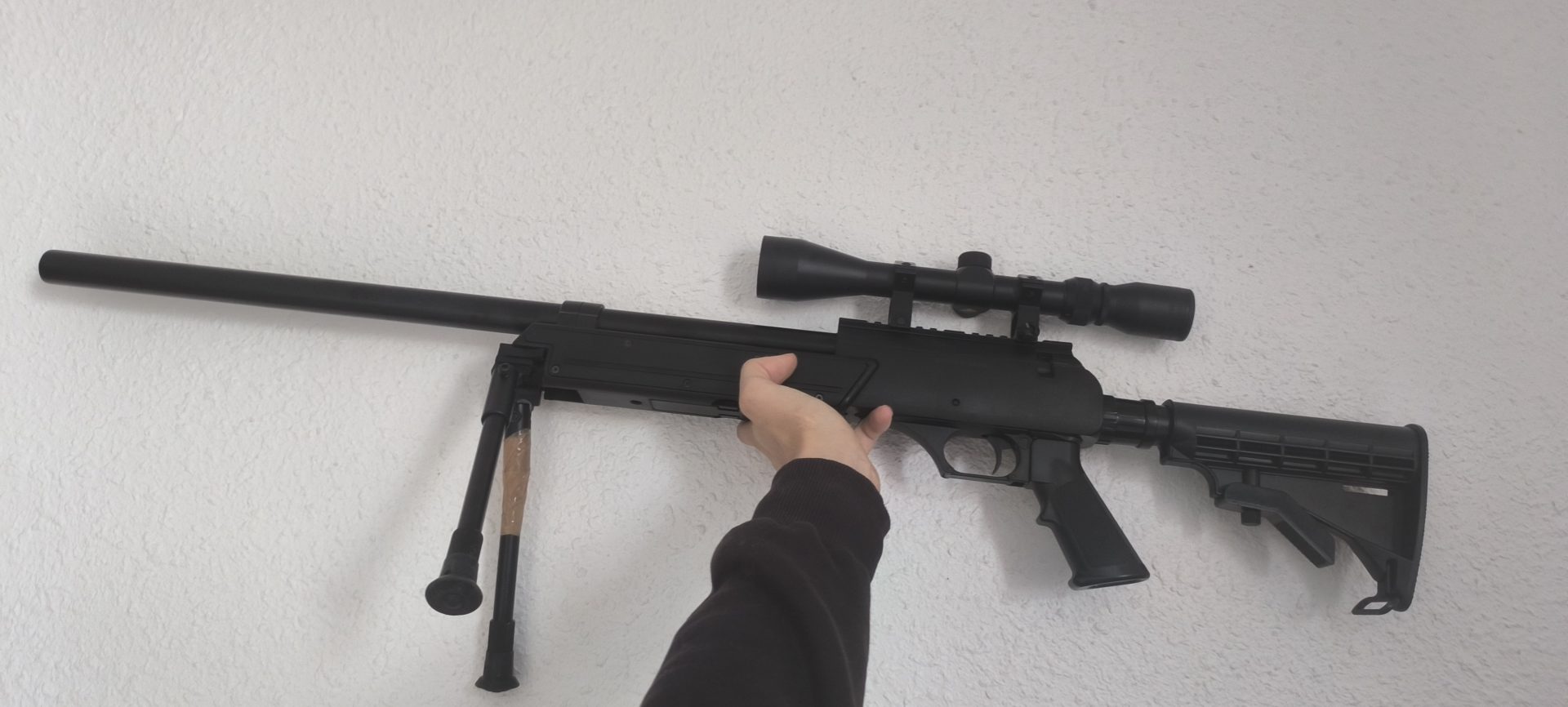 Fusil de sniper spring