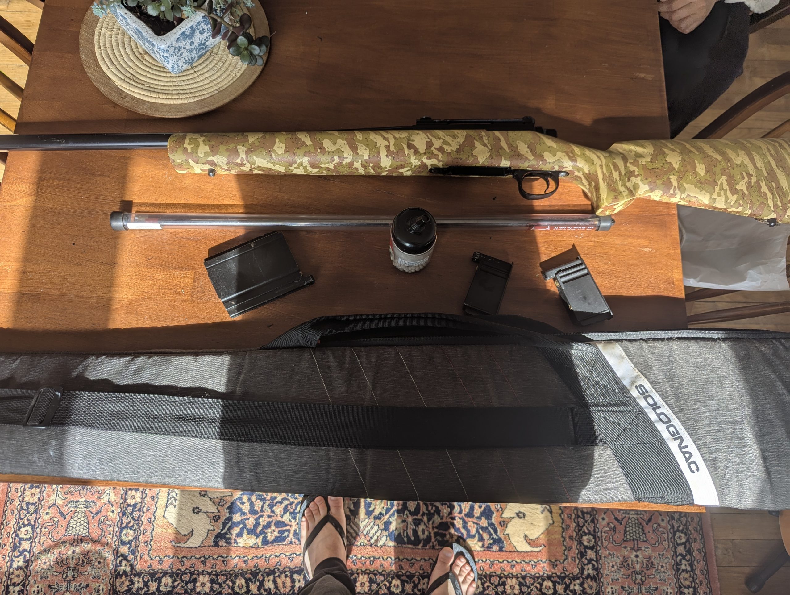Ensemble airsoft bon