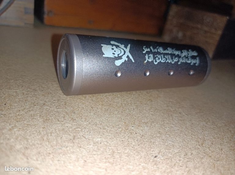 Petit silencieux fileté airsoft