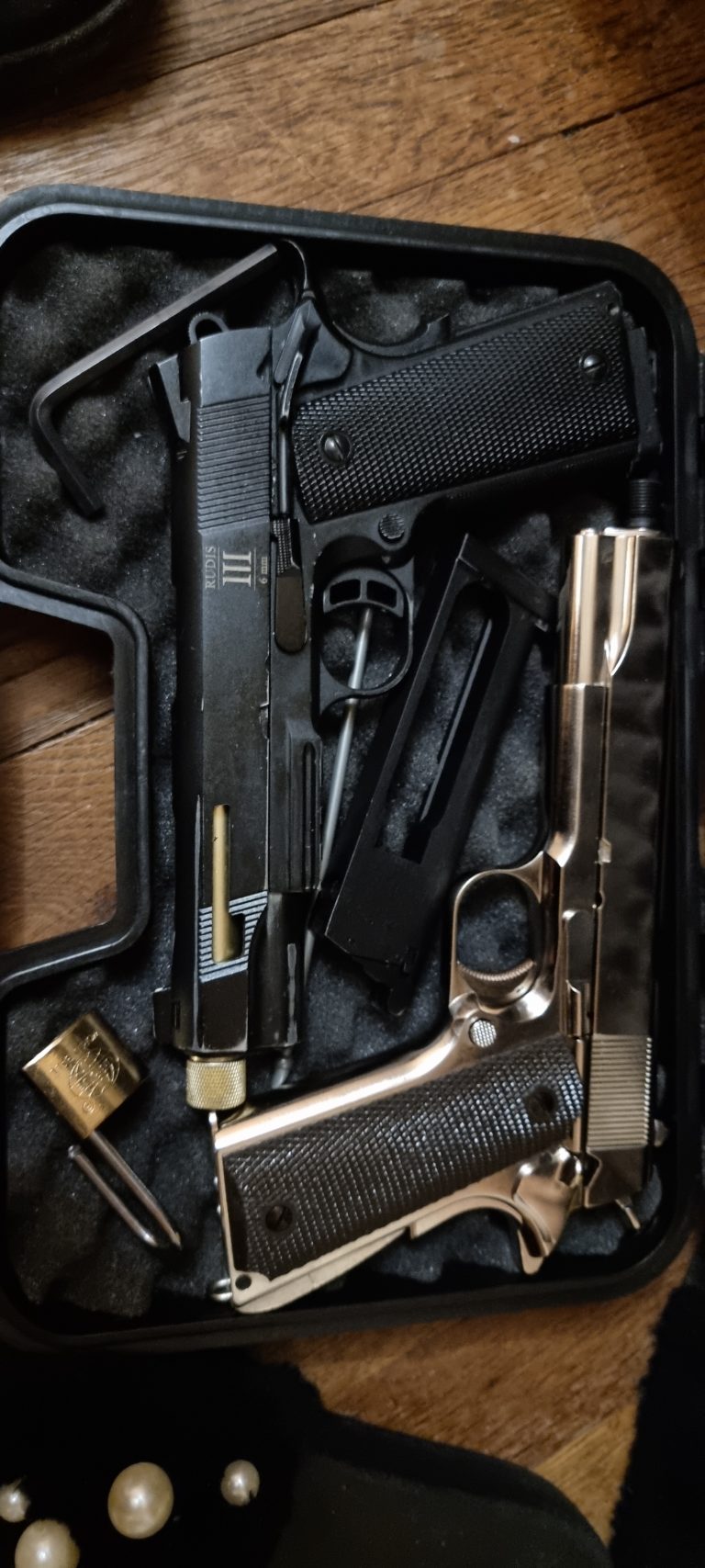 Rudis 3 et 1911 gaz et CO2
