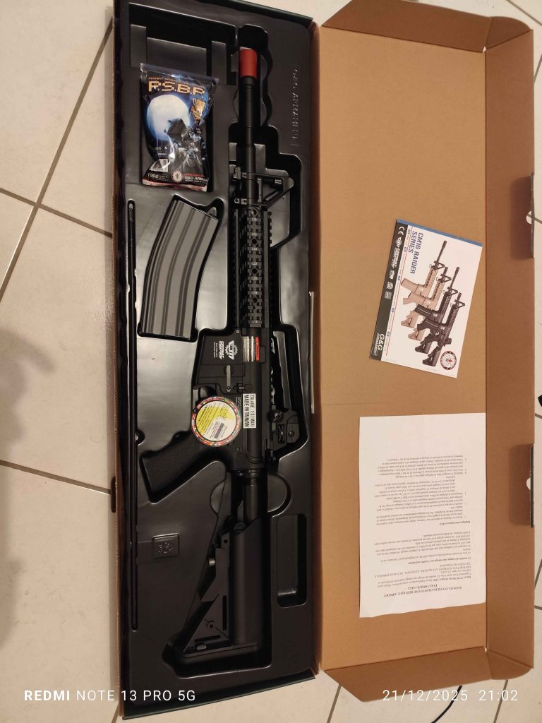 CM16 Raider-L G&G AEG neuve