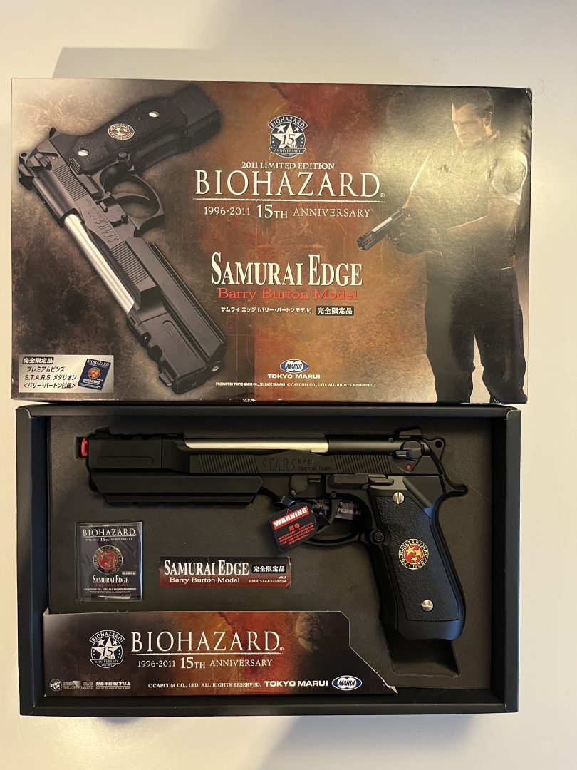 Beretta Samurai Edge Barry Burton – 15th Anniversary (Tokyo Marui)