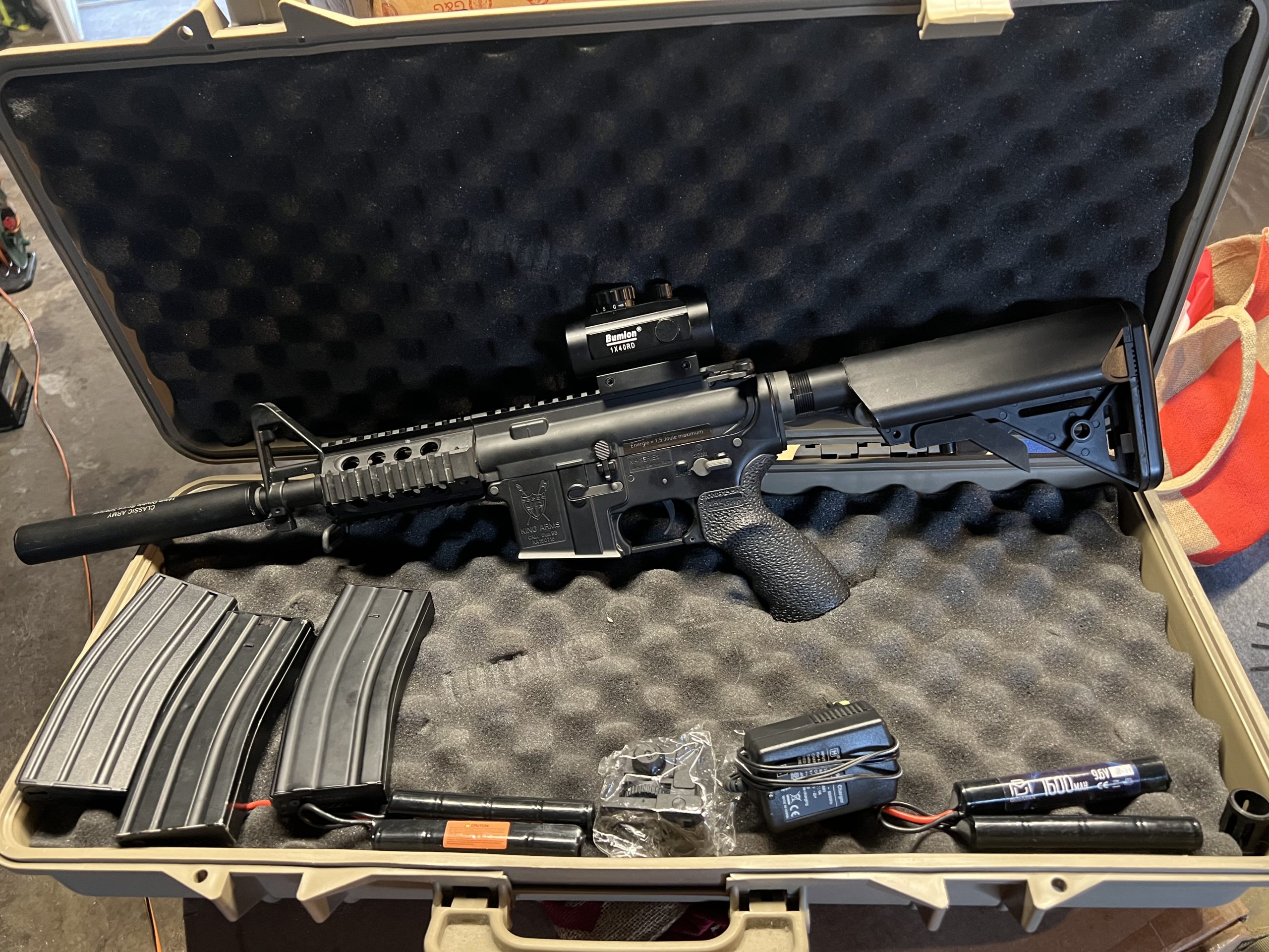 M4 – King Arms – Black Water