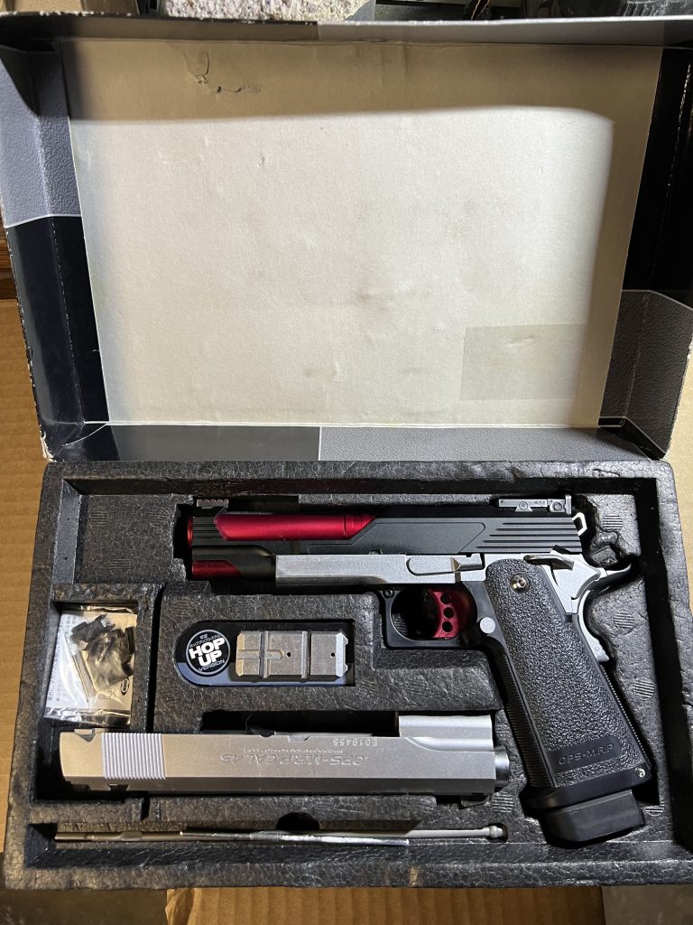 Hi-capa – TOKYO MARUI – upgradé type « speedsoft »