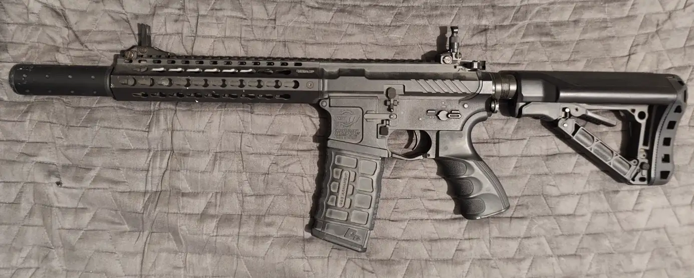 Réplique Airsoft G&G CM16 – Modifiée – Idéale anti-snipe – Prix négociable