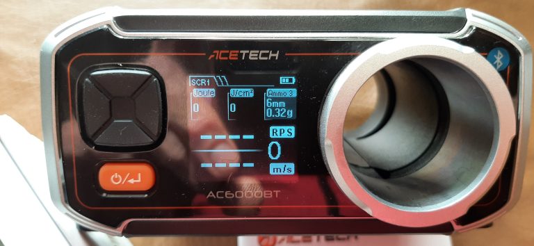 Chrony Chronographe ACETECH AC6000 MKIII 3 BT Bluetooth état quasi neuf